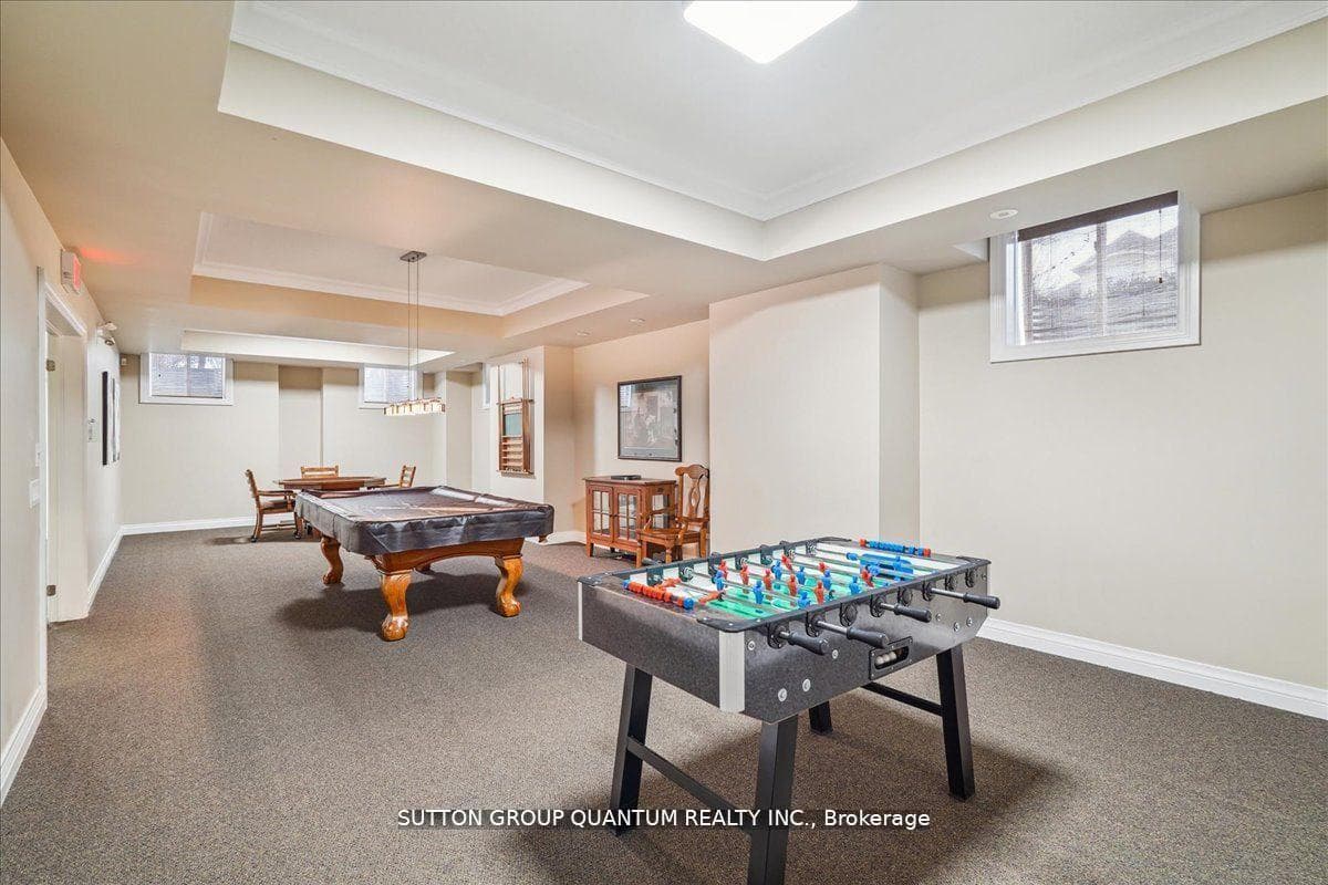 Games and billiard room.