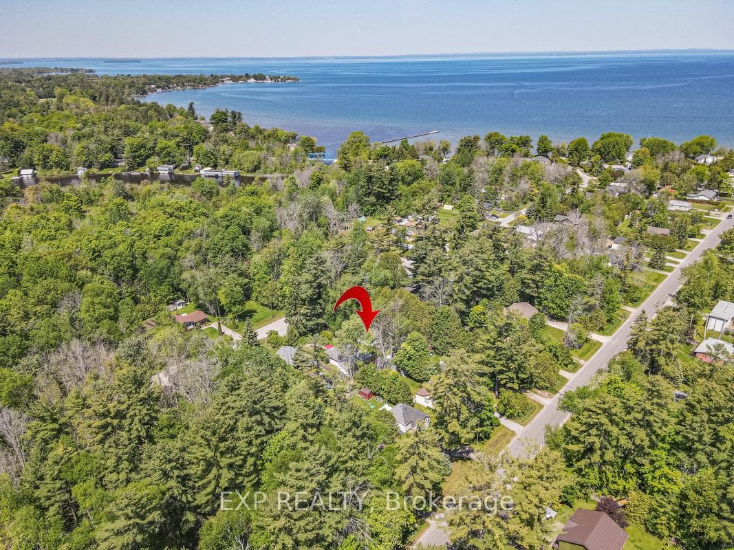 Private Beach & Dock At End Of Street