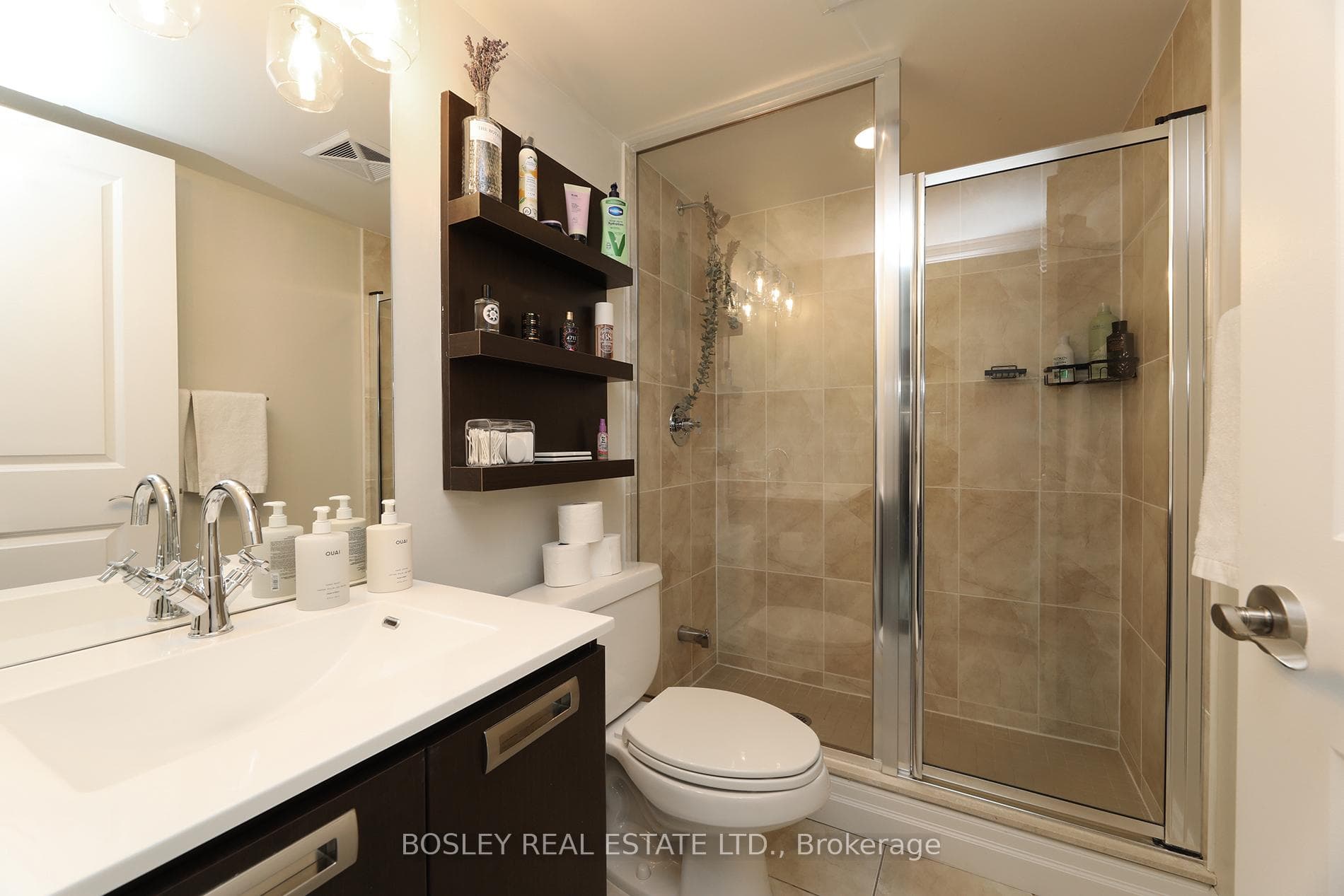 3 Piece Bathroom with Glass Door Enclosure