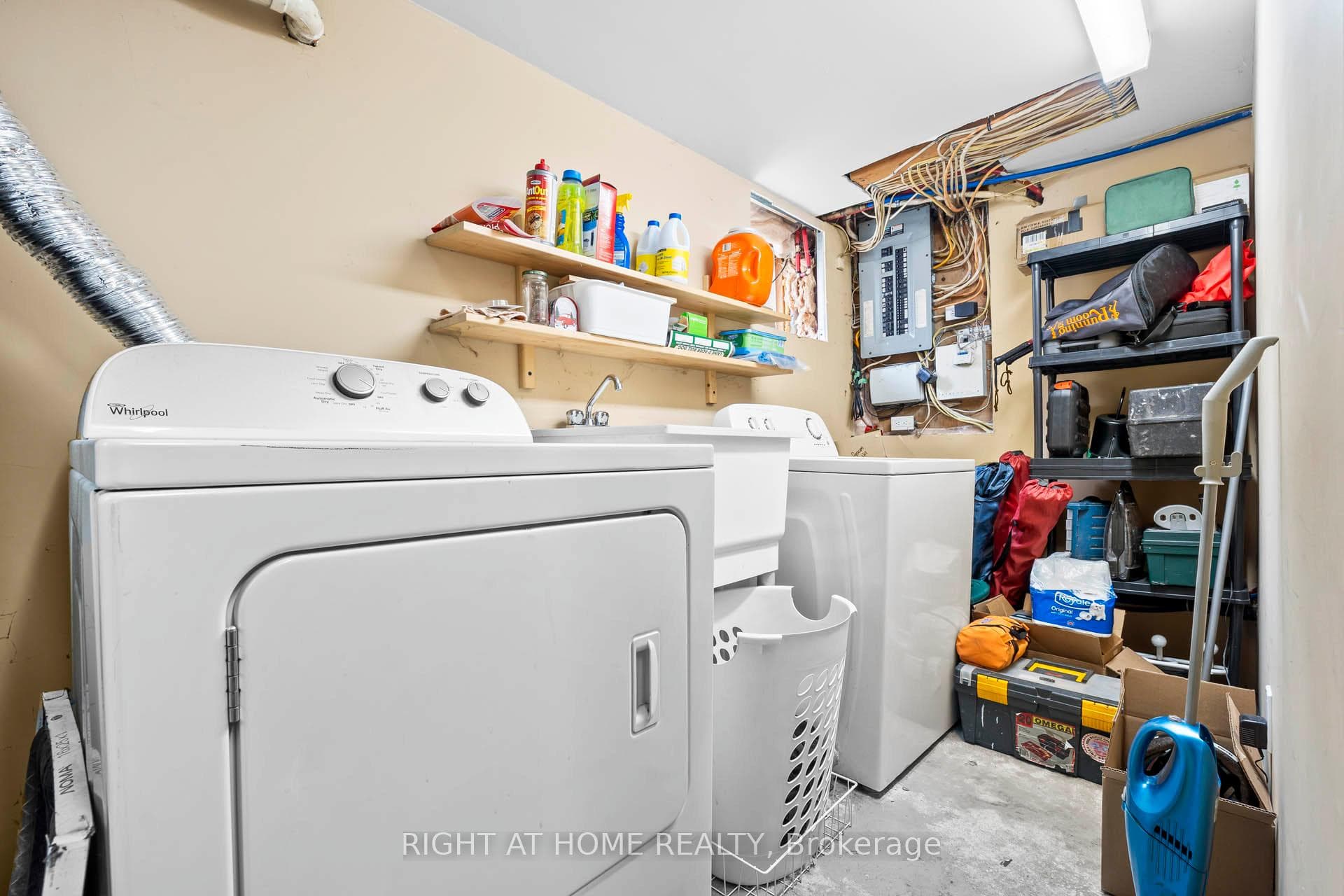 Basement Laundry Room