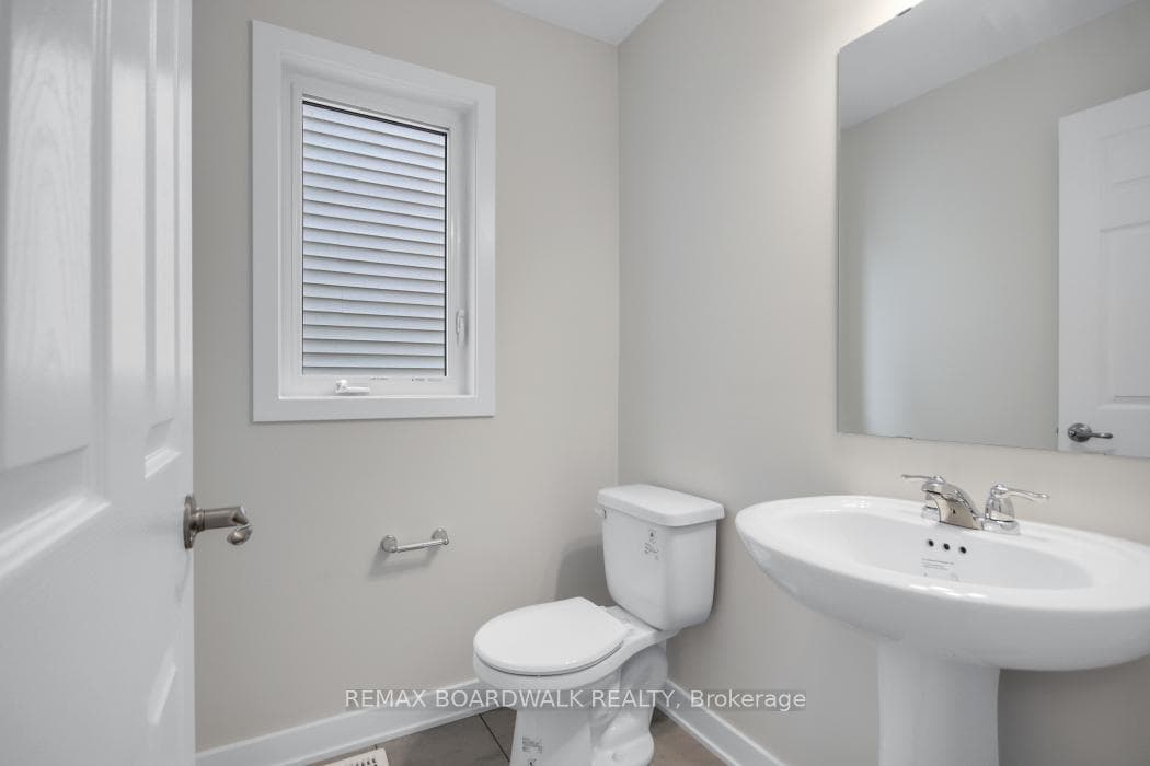 Main floor powder room
