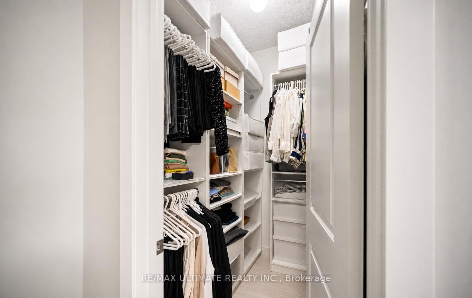 Primary walk-in closet
