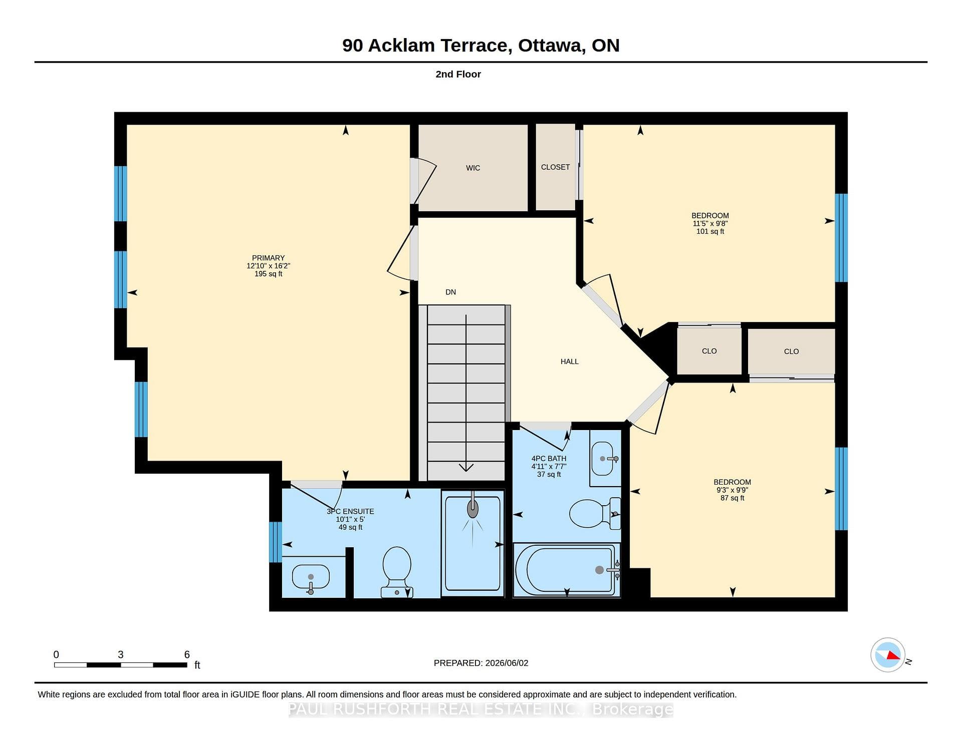 Floor Plan-Second Level