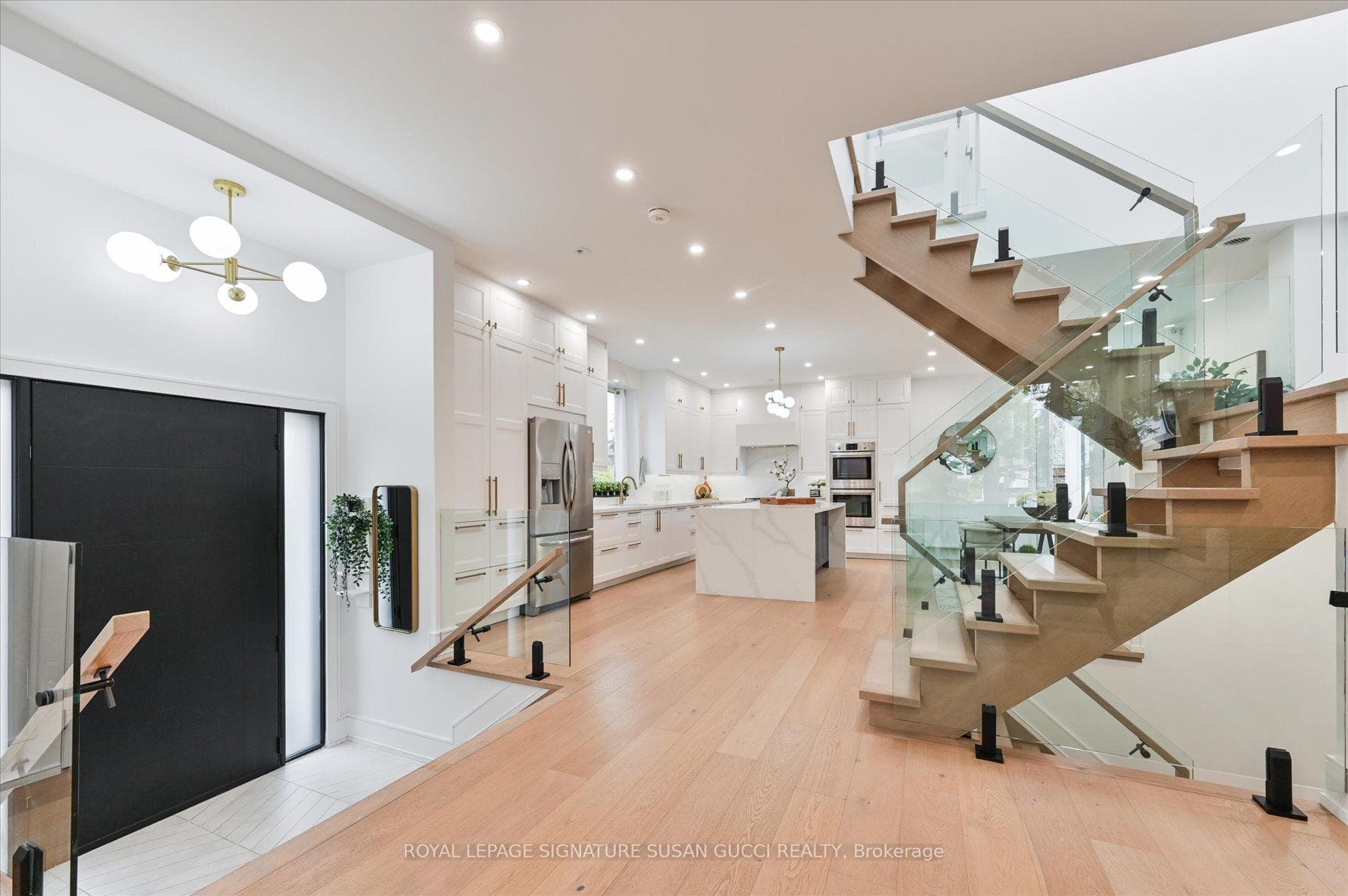 Bright open and airy main floor living area