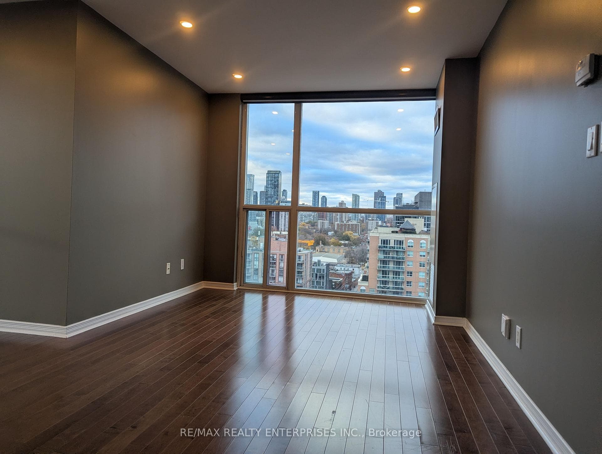 Living room with North view