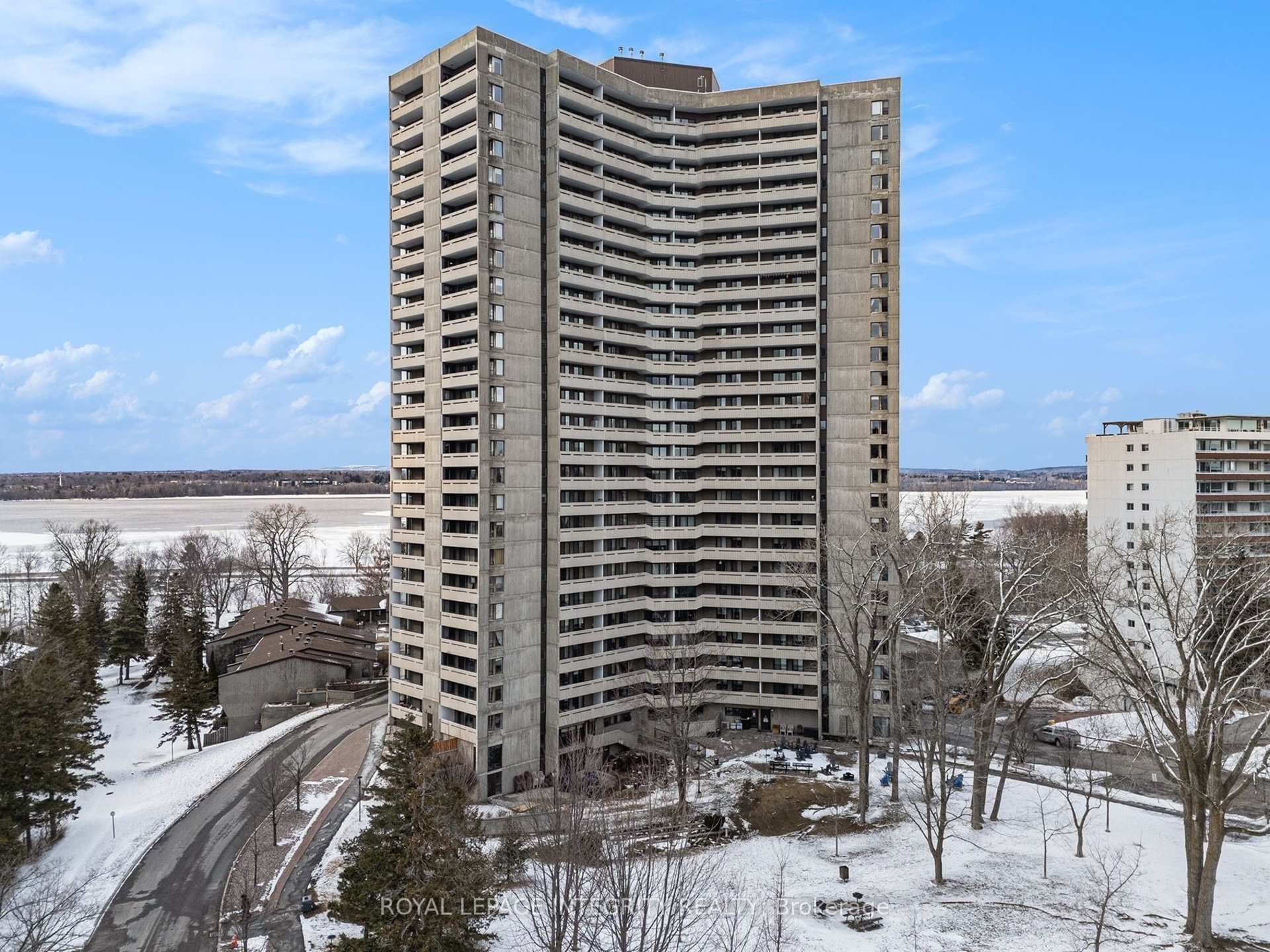 Aerial View with view of Ottawa River