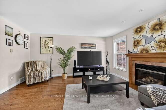 Bright living room space