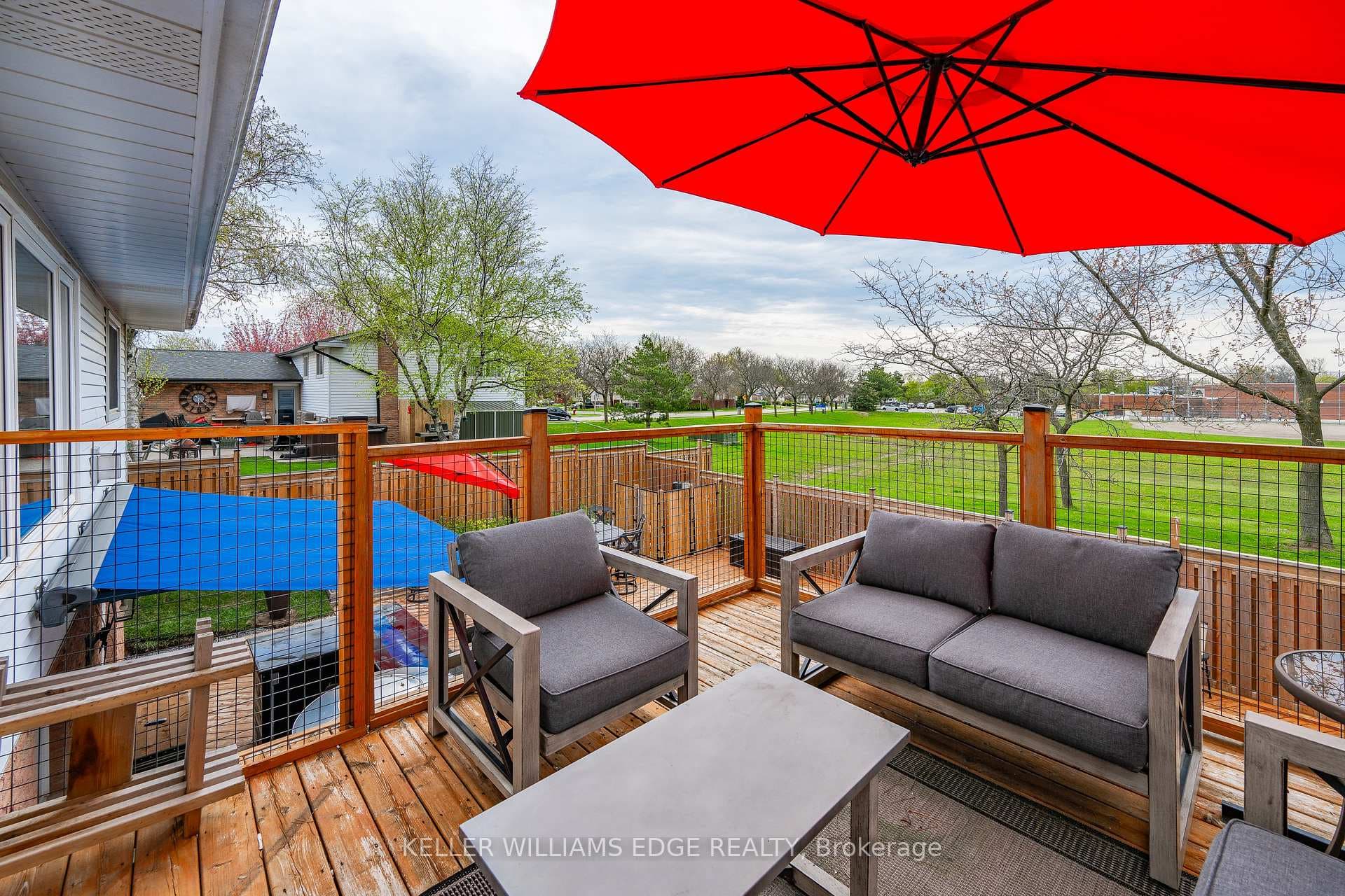 Balcony off of Dining Room