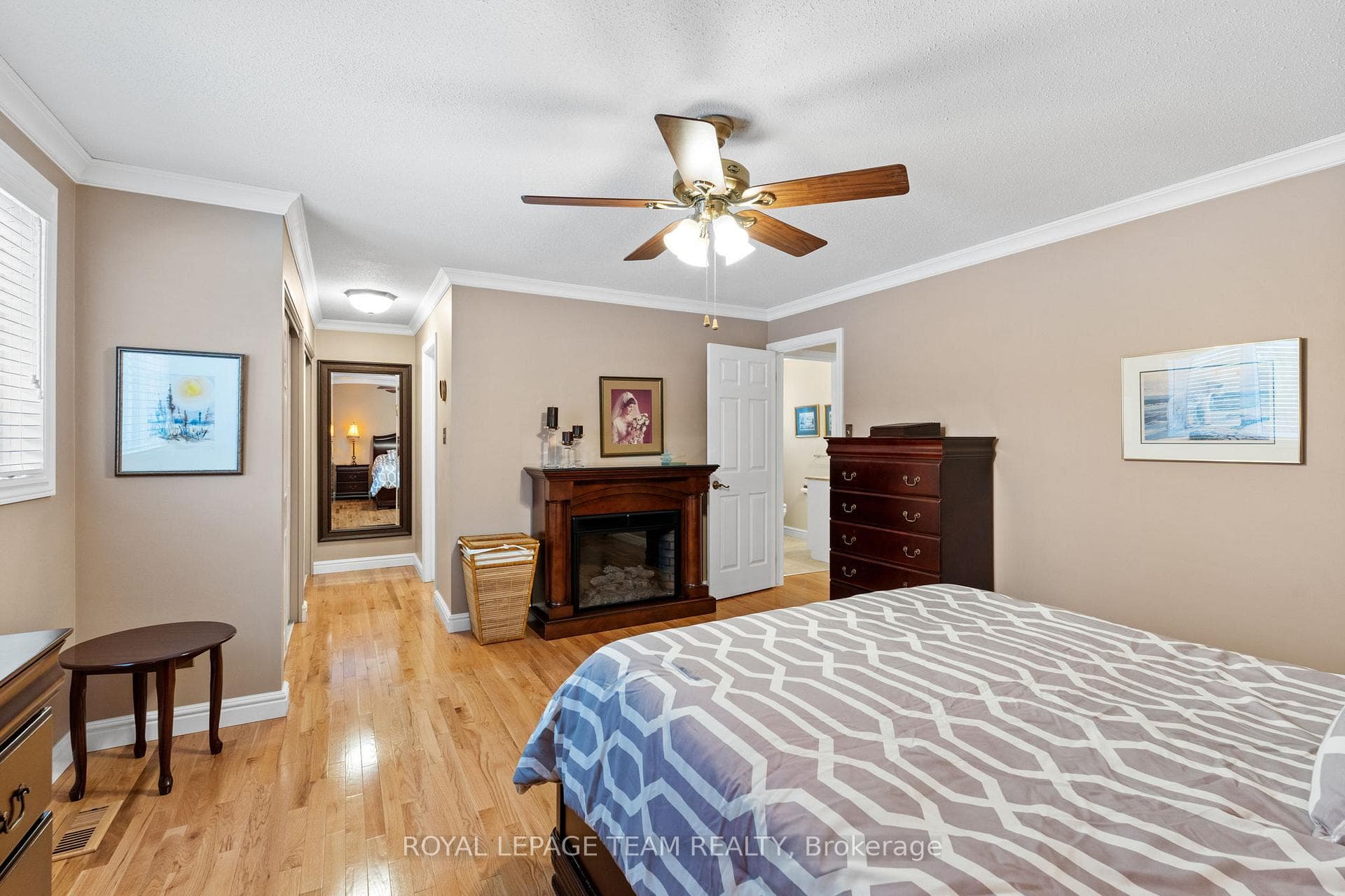 Large double closets
