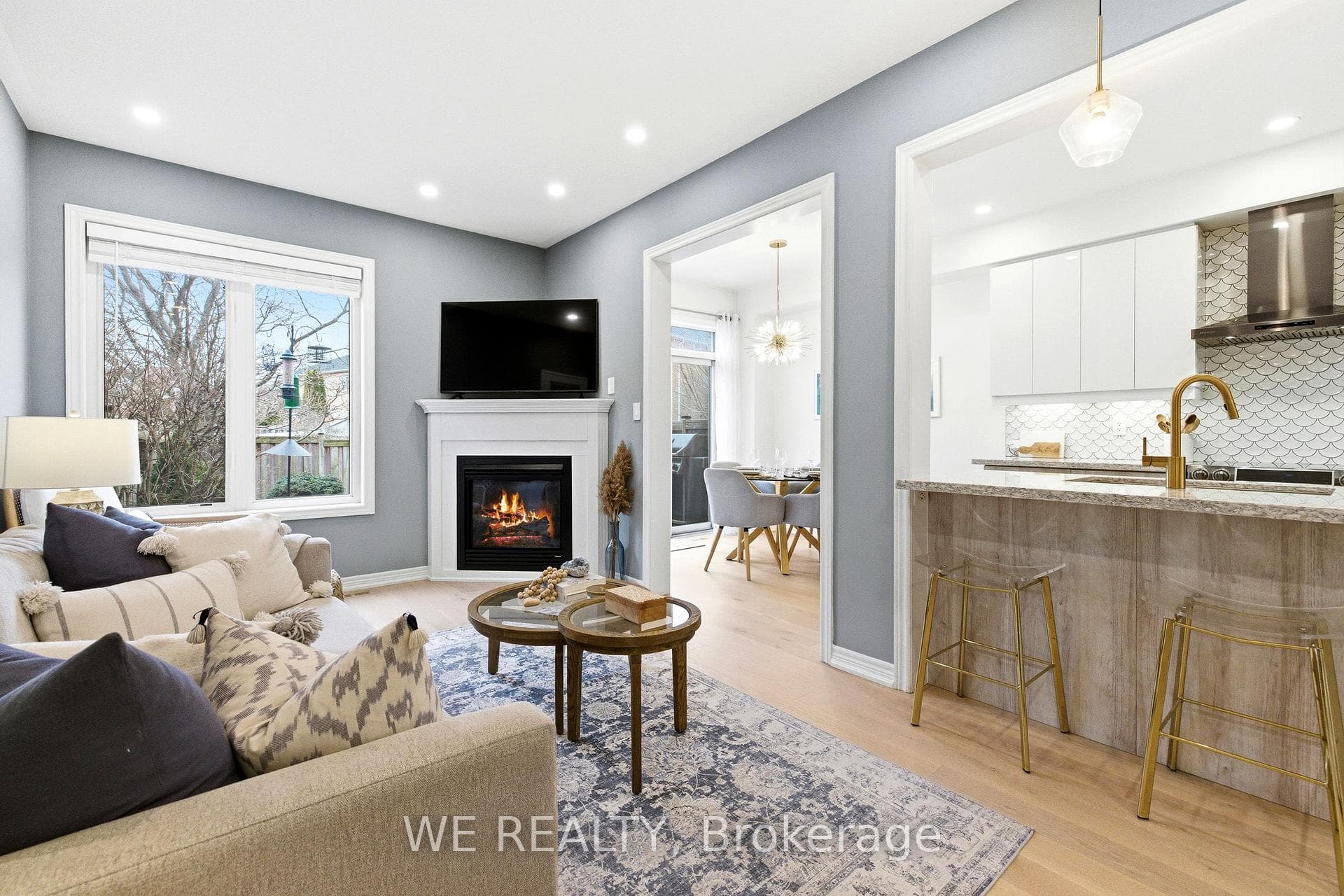 Spacious Main Floor Living Area
