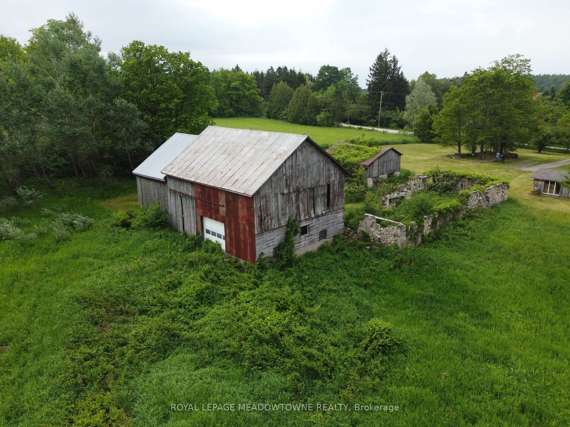 Barn and outbuildings