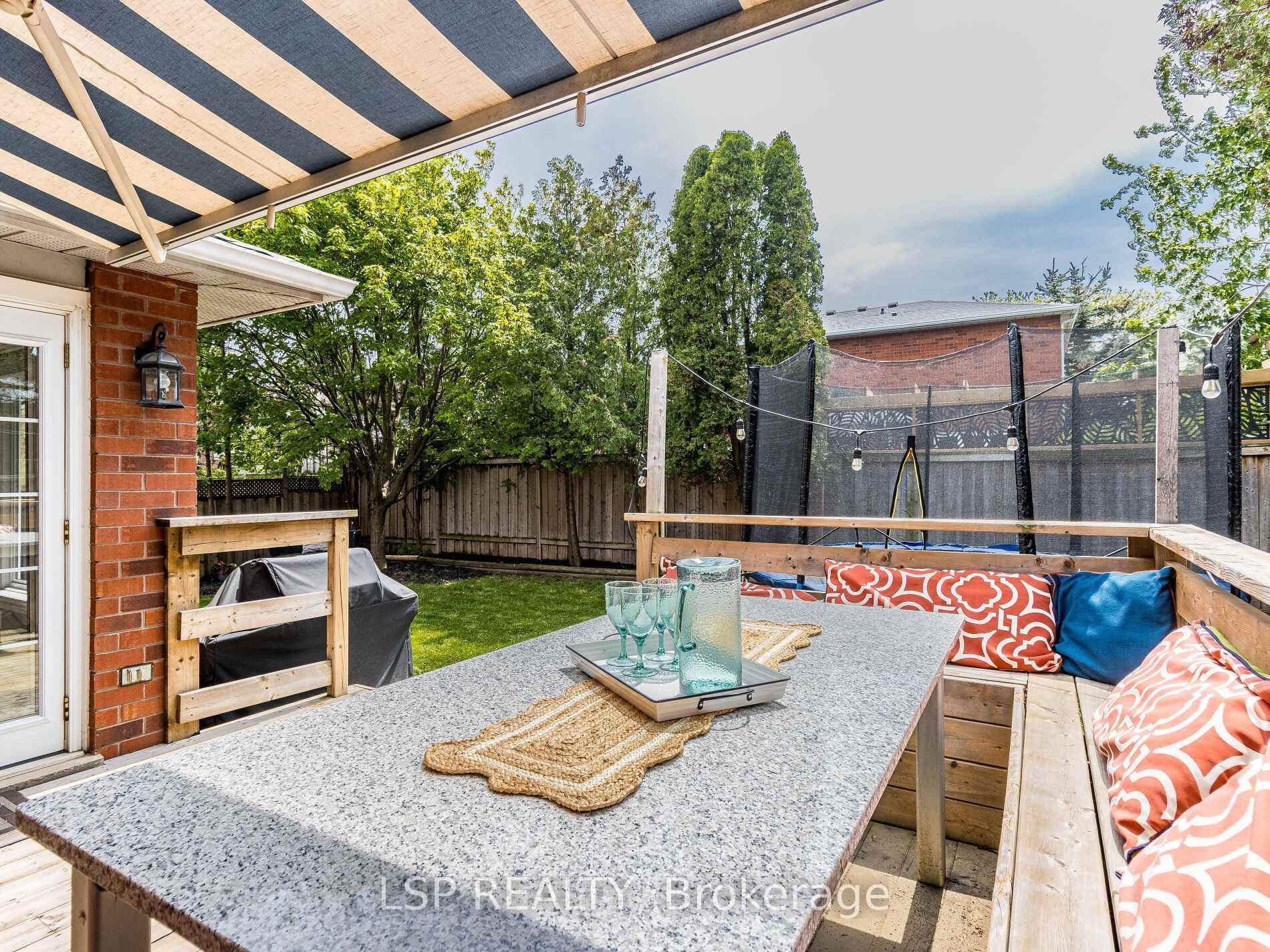 Deck With Awnings