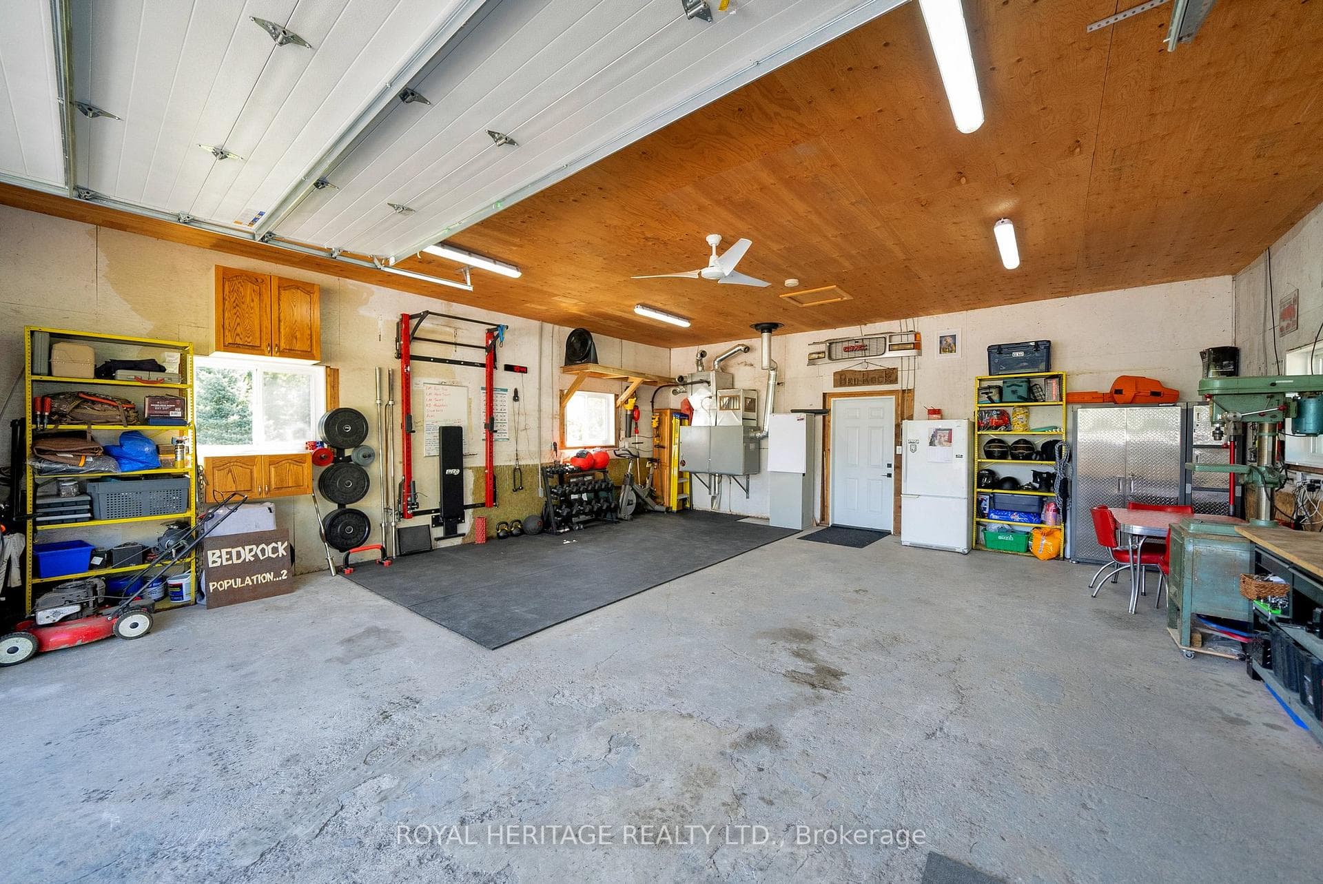 Inside shop