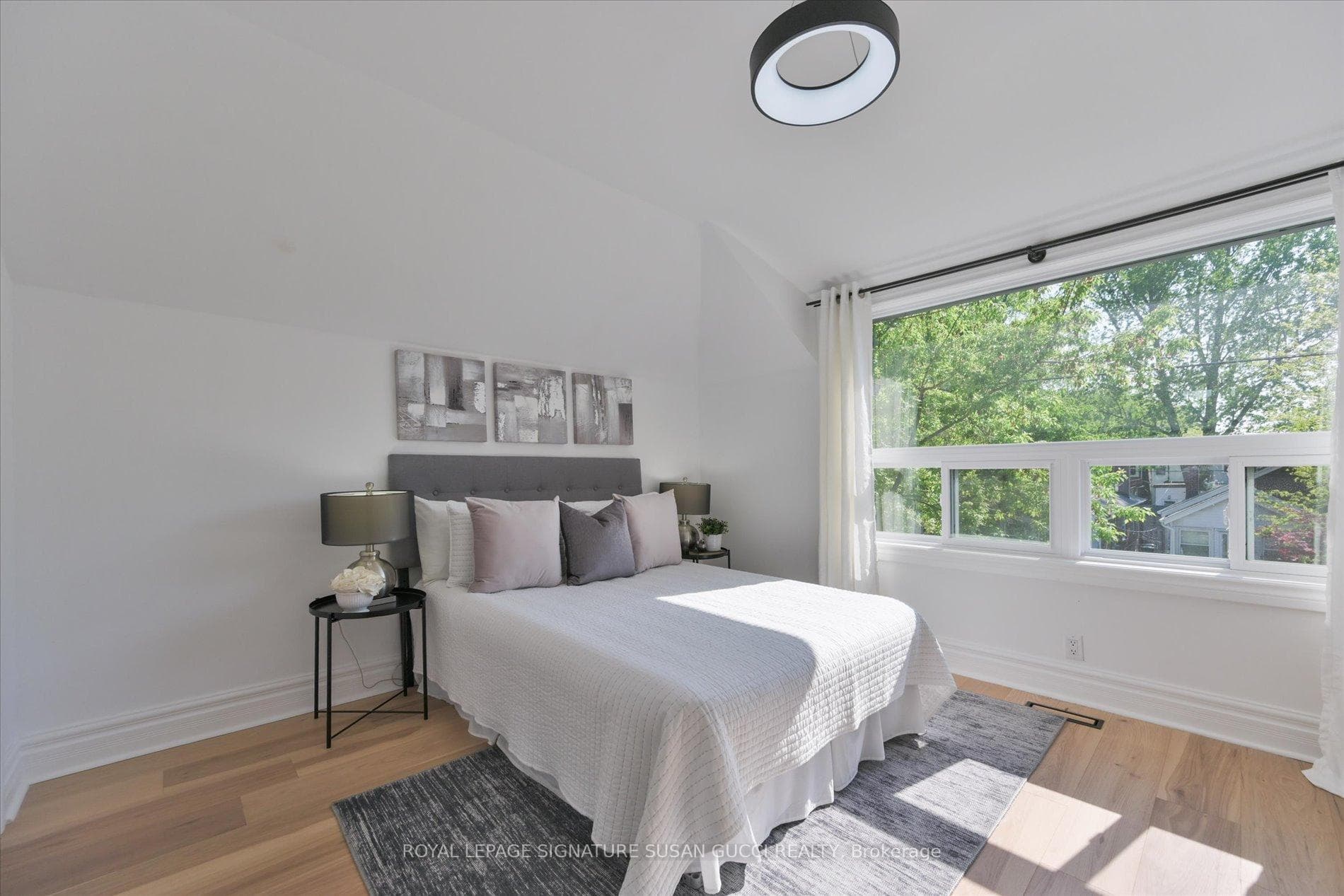 Front bedroom - tree lined view