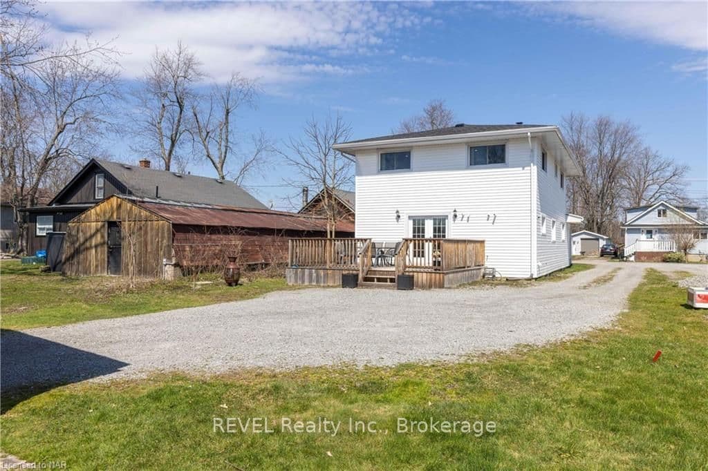 Back of the home