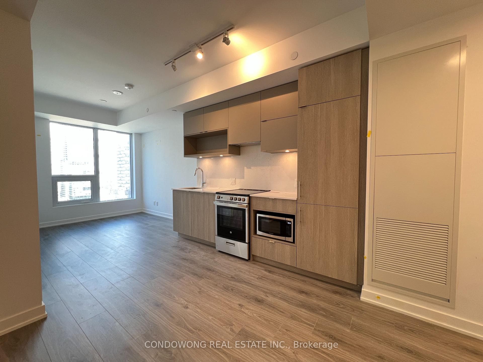 The whole unit is very bright and spacious