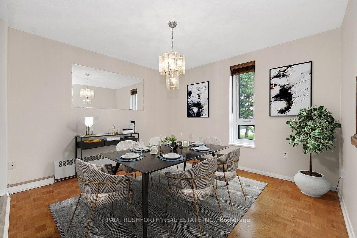 Virtually Staged -Dining Room