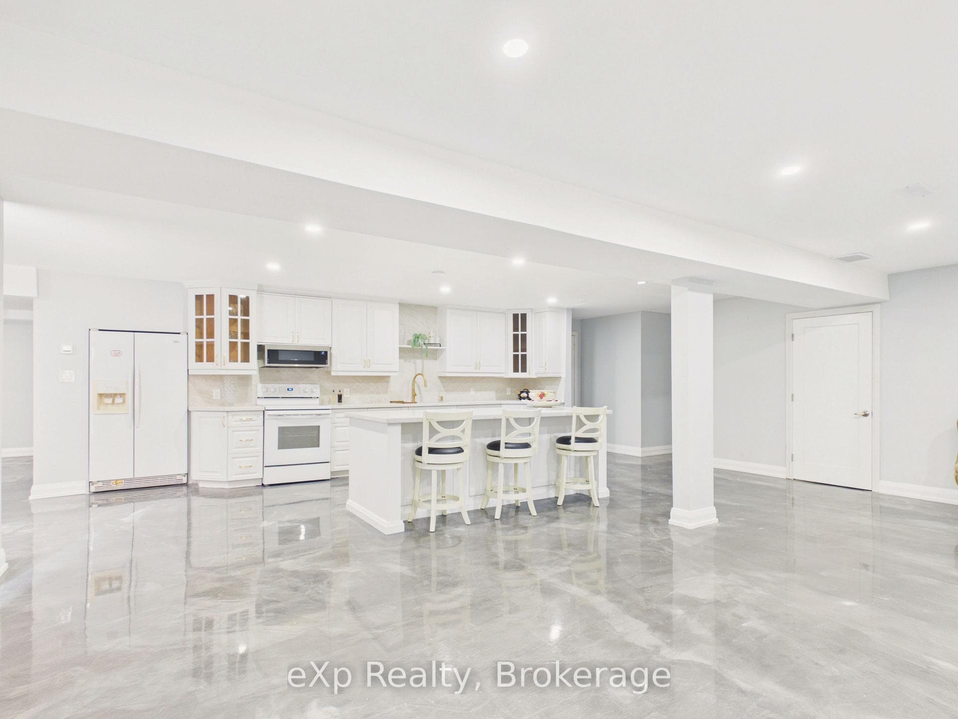 Lower level kitchen