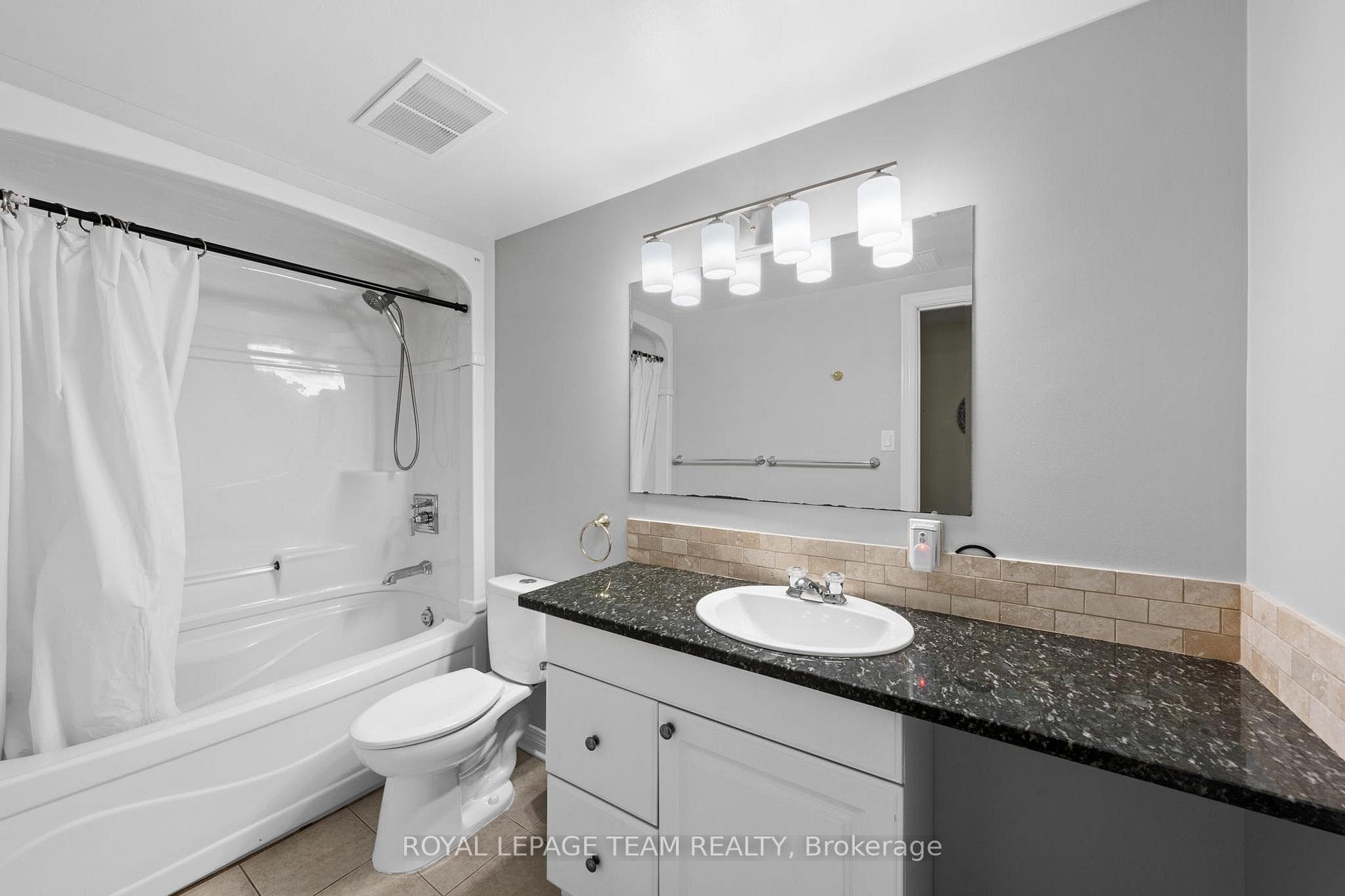 Lower level bathroom