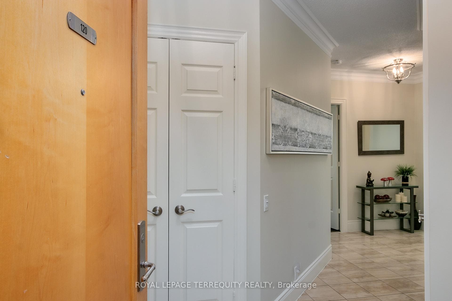 Entrance Foyer to the Unit