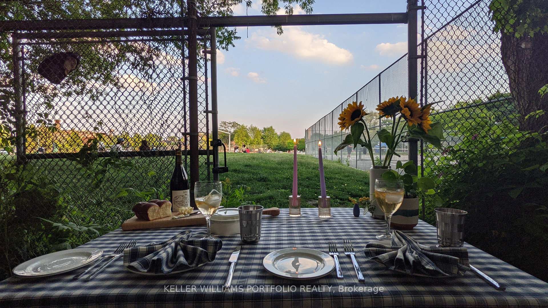 Dinner ON The Patio