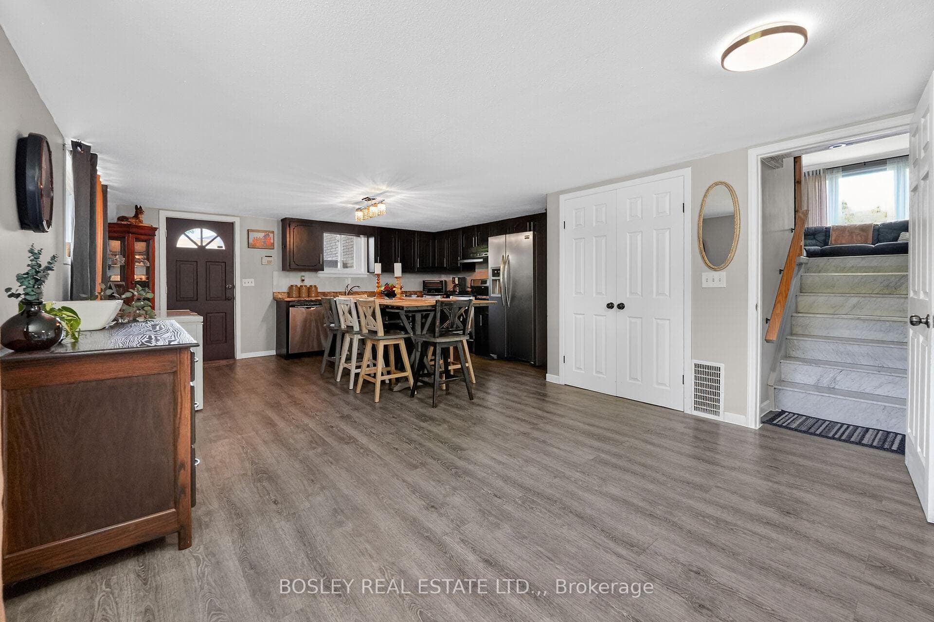 Lower level with Kitchen