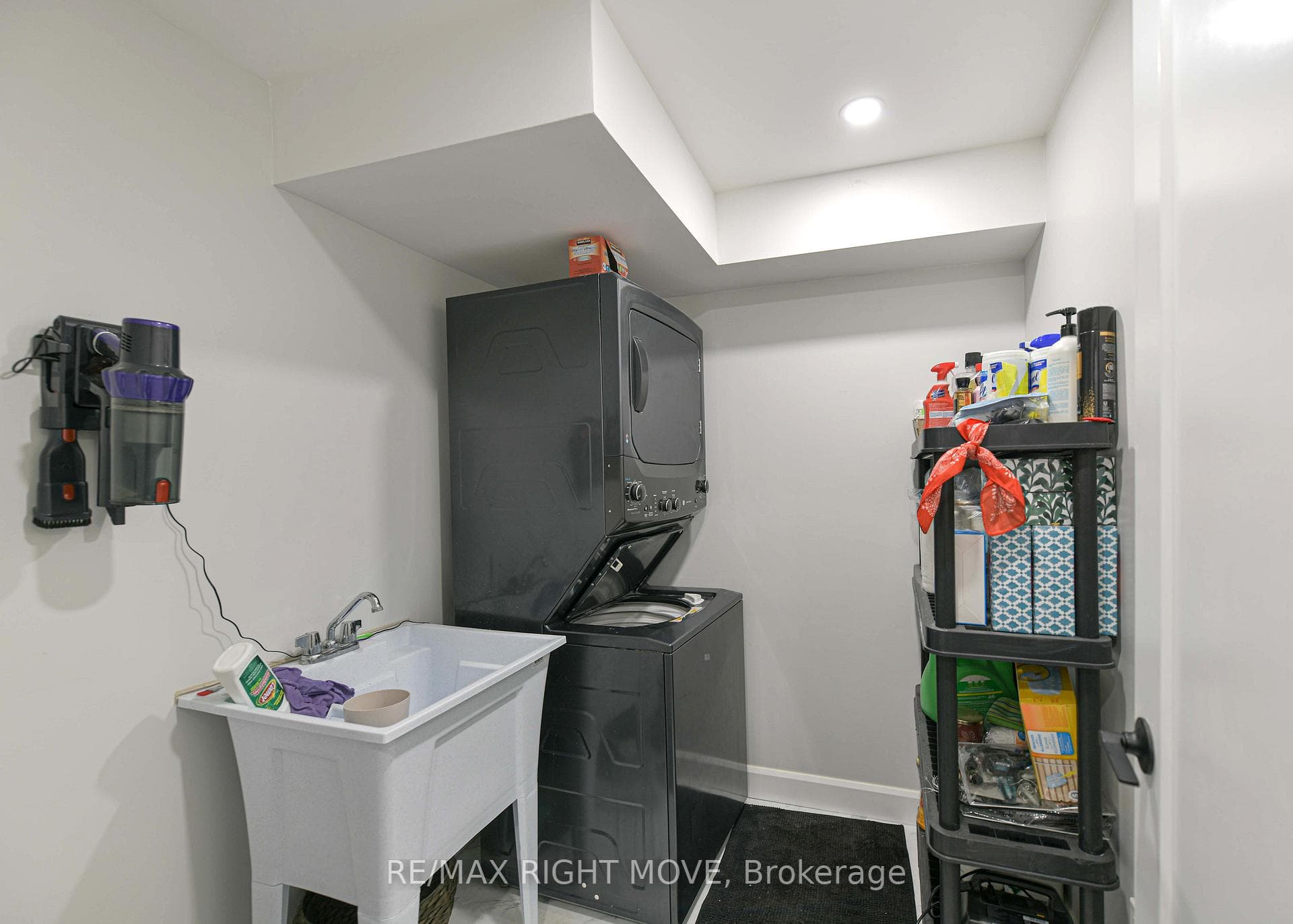 Lower level "separate" laundry facilities