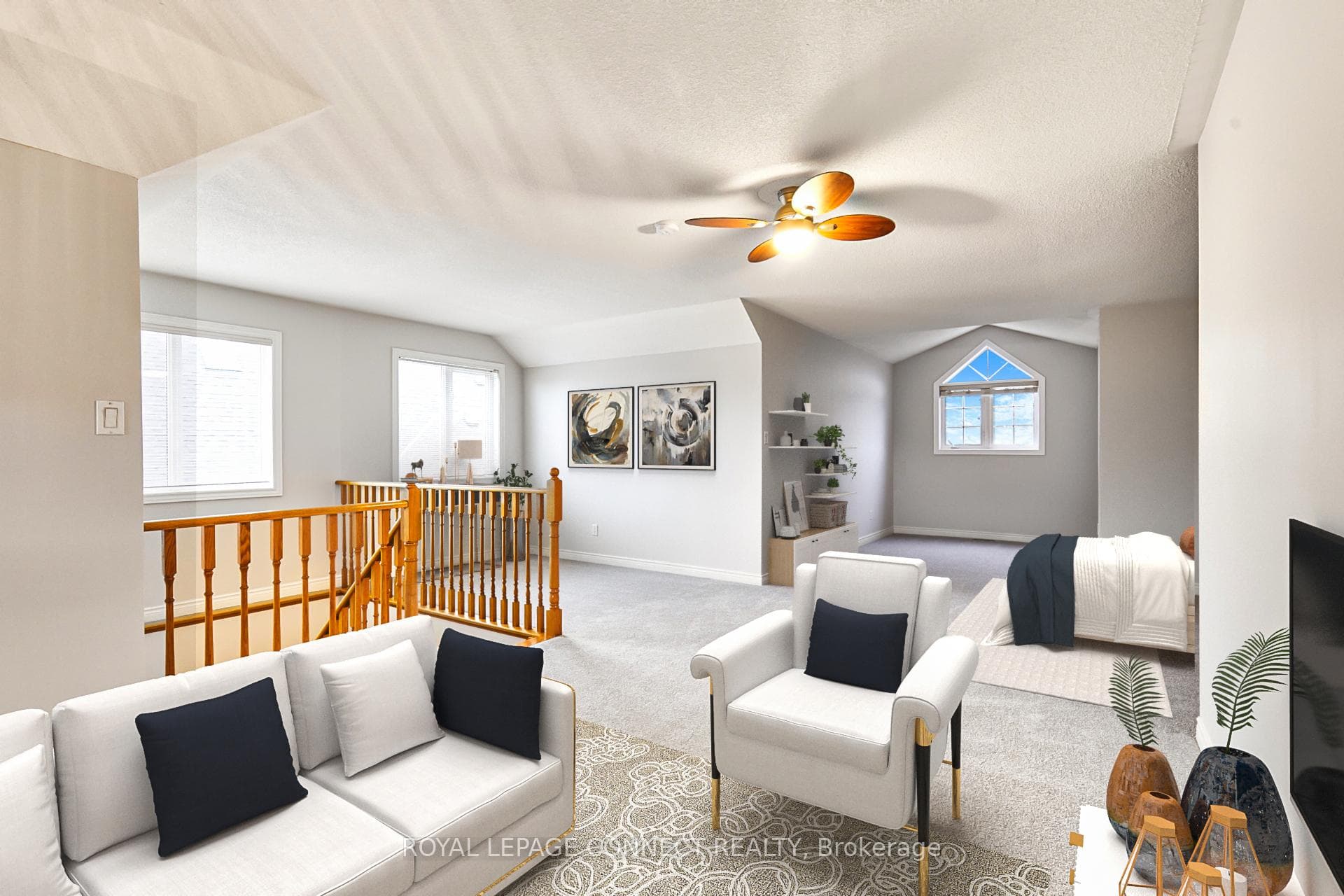 Loft Virtually Staged