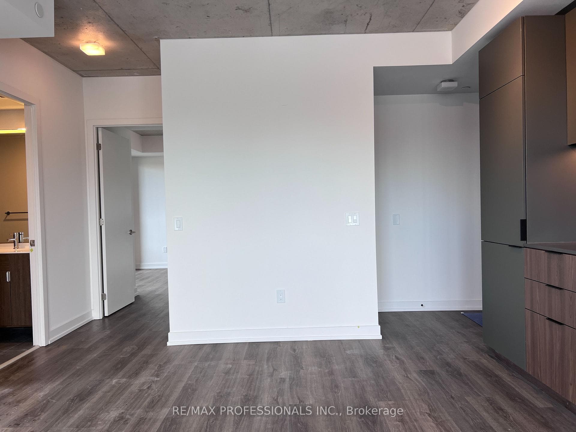 entrance to primary bedroom on the left