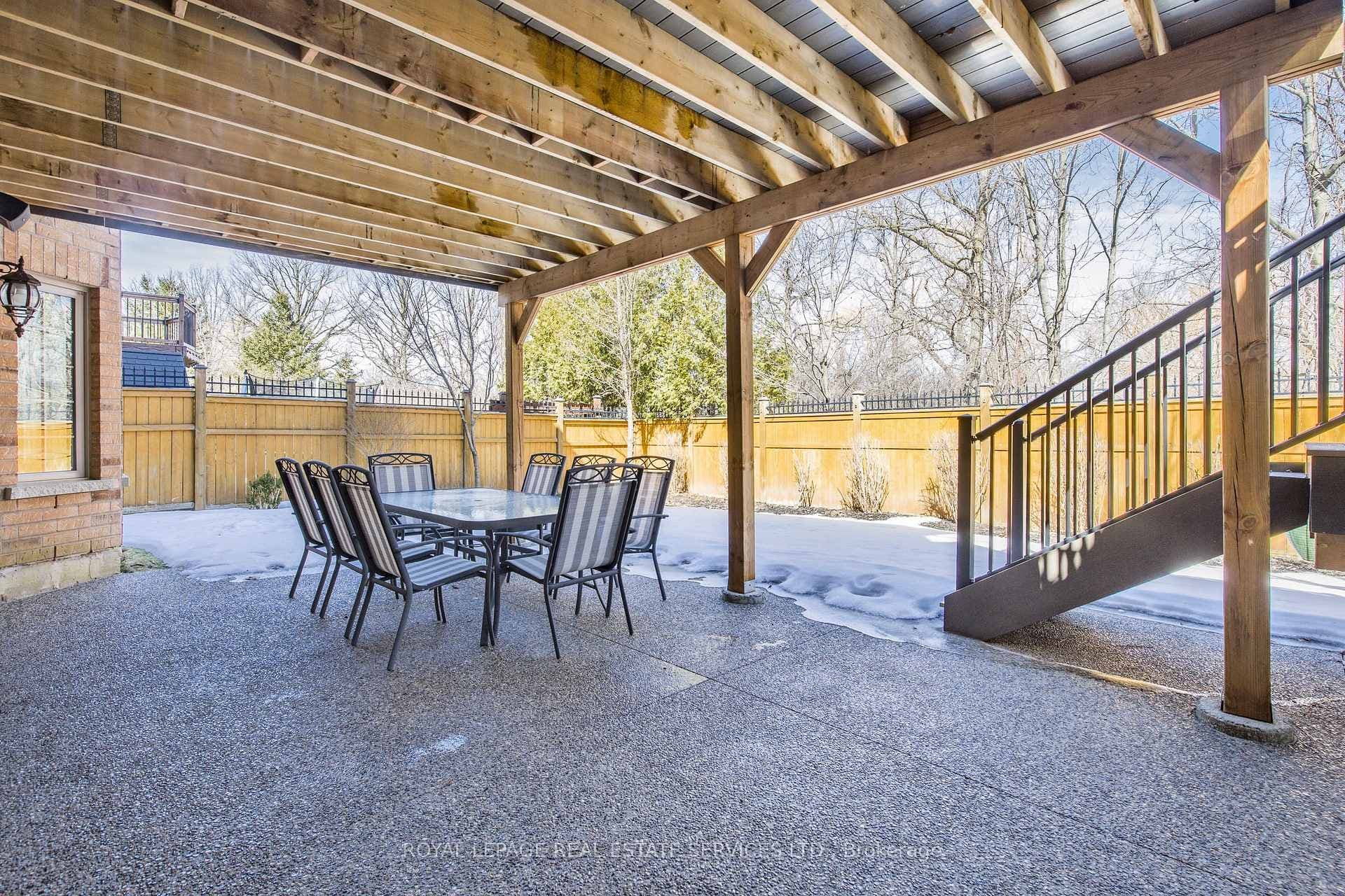 Step Outside to an Exposed Aggregate Covered Patio