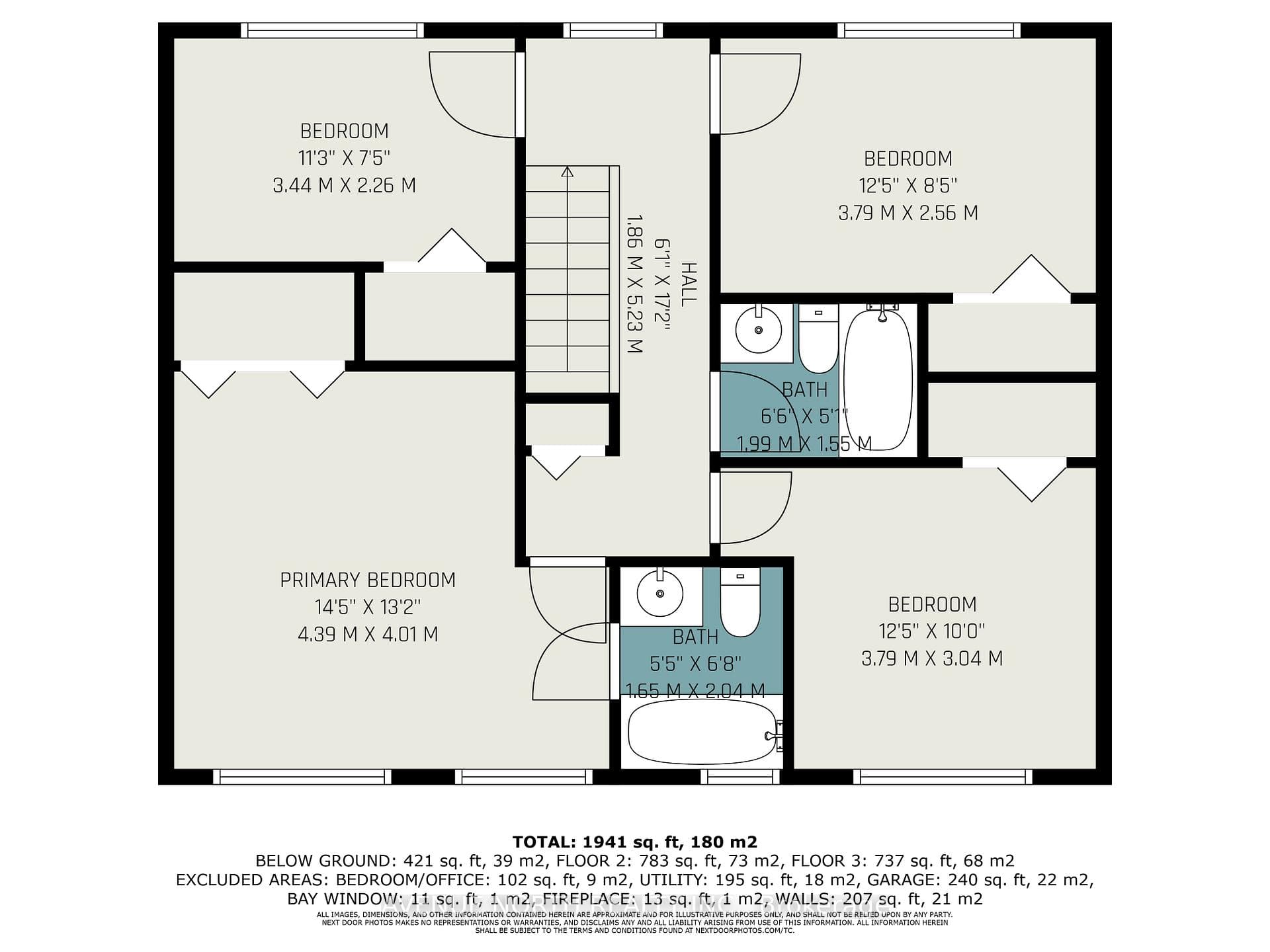 Second Level- Floor plan