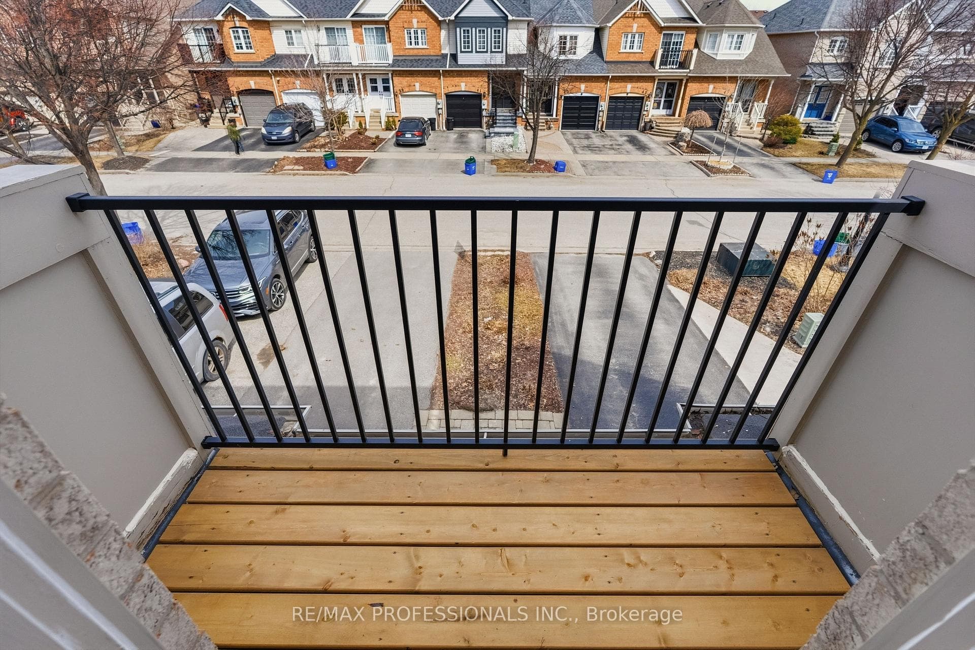 Third Bedroom Balcony overlooking front of home