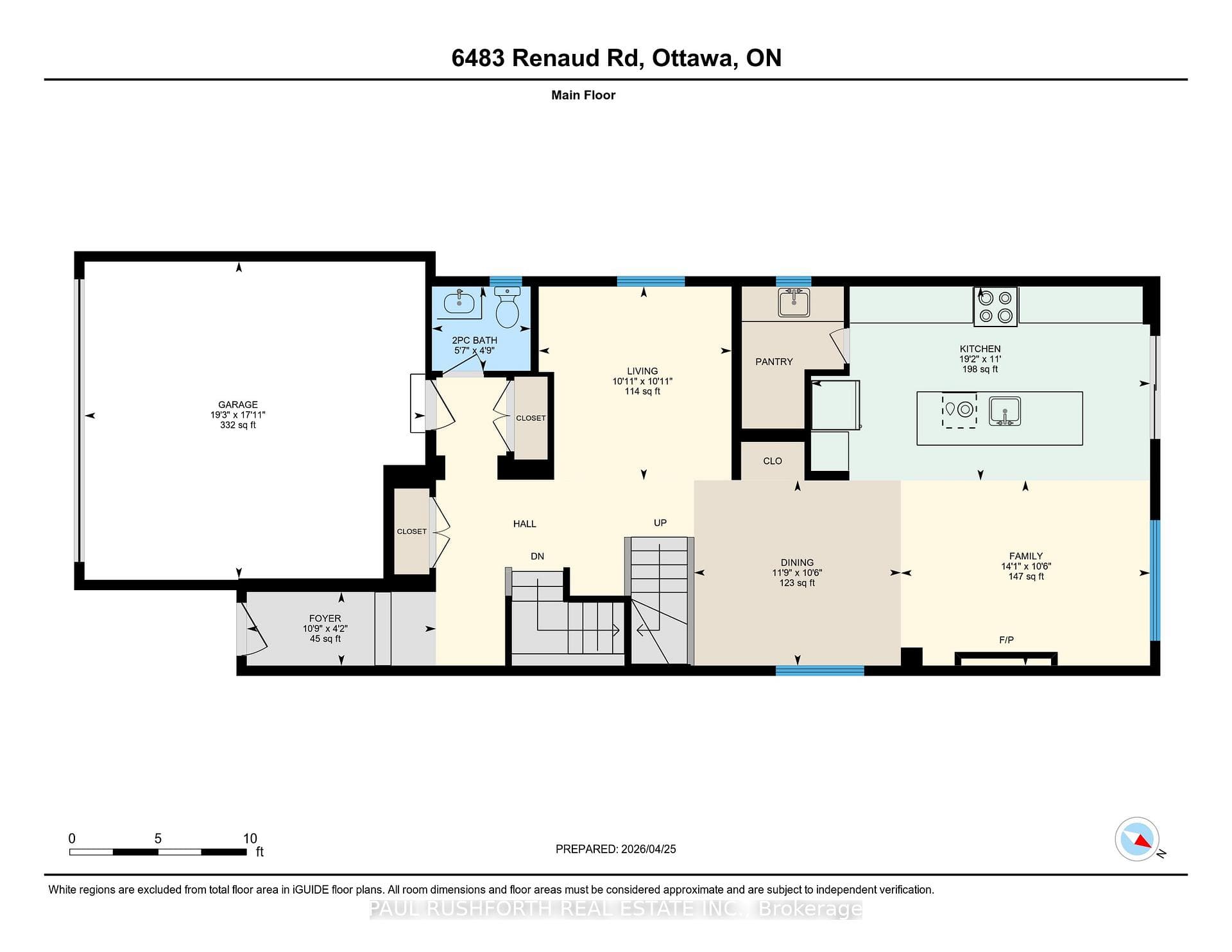 iGuide Floor Plan-Main Level