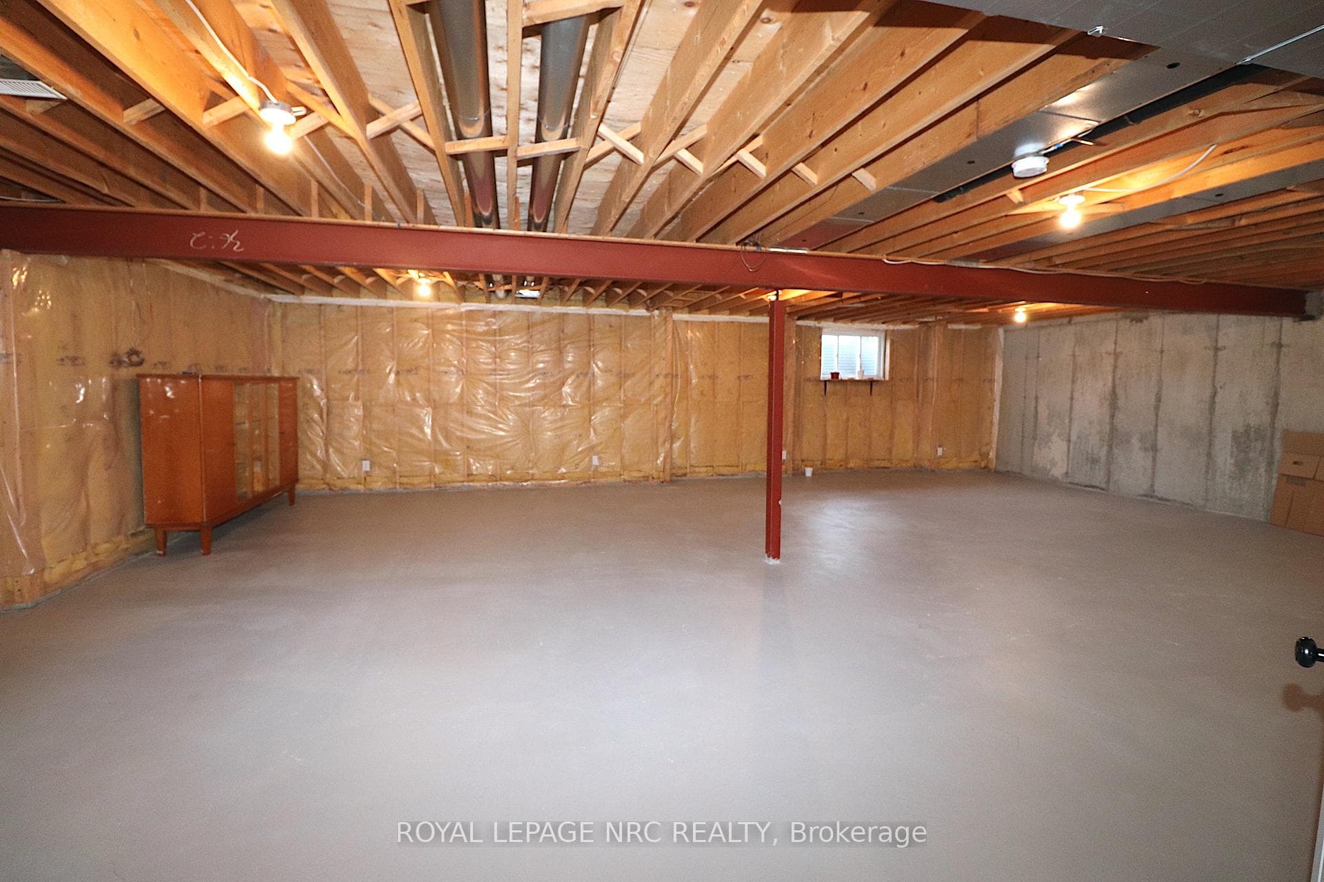 Tons of storage space in the Lower Level