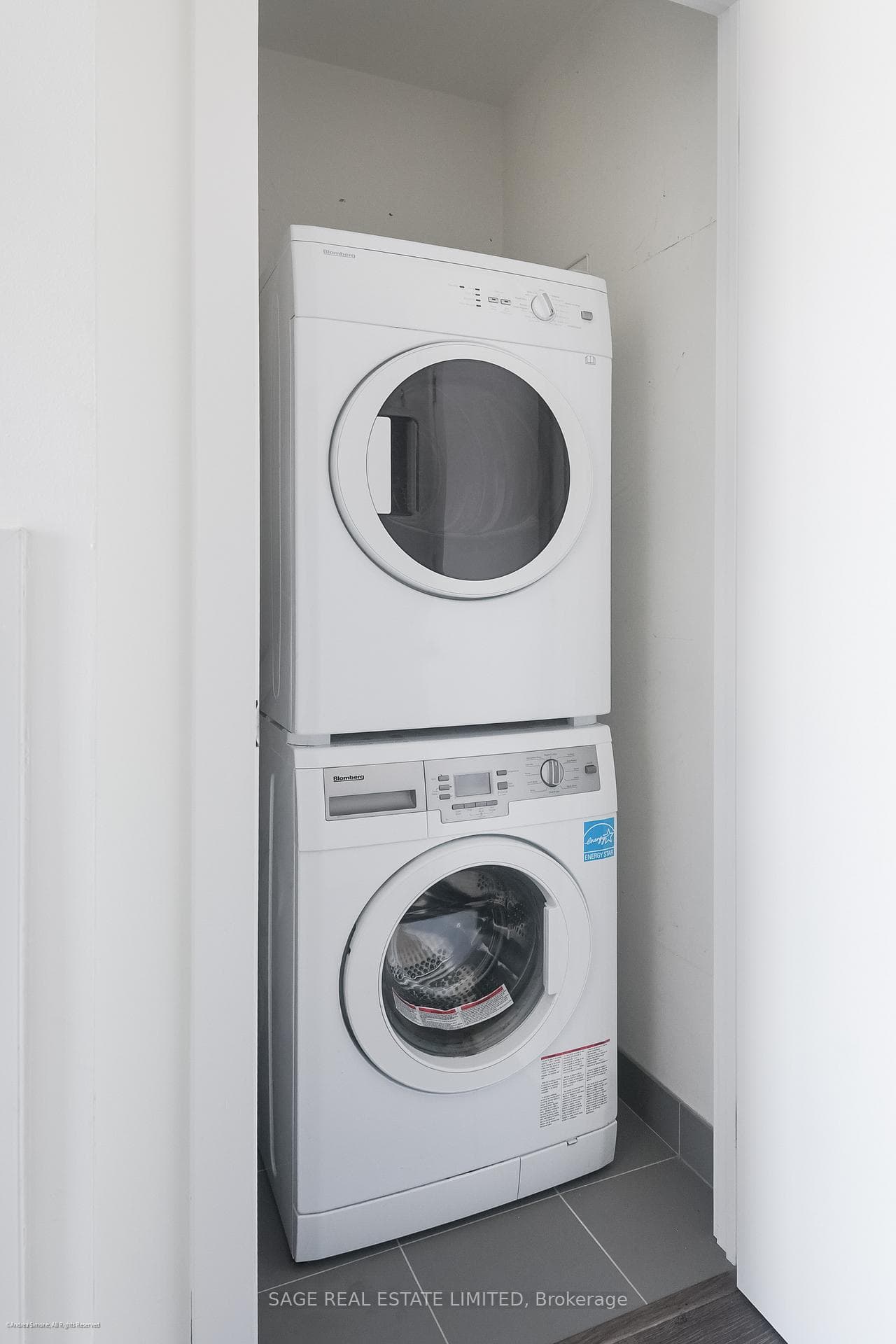 Stacked Washer & Dryer