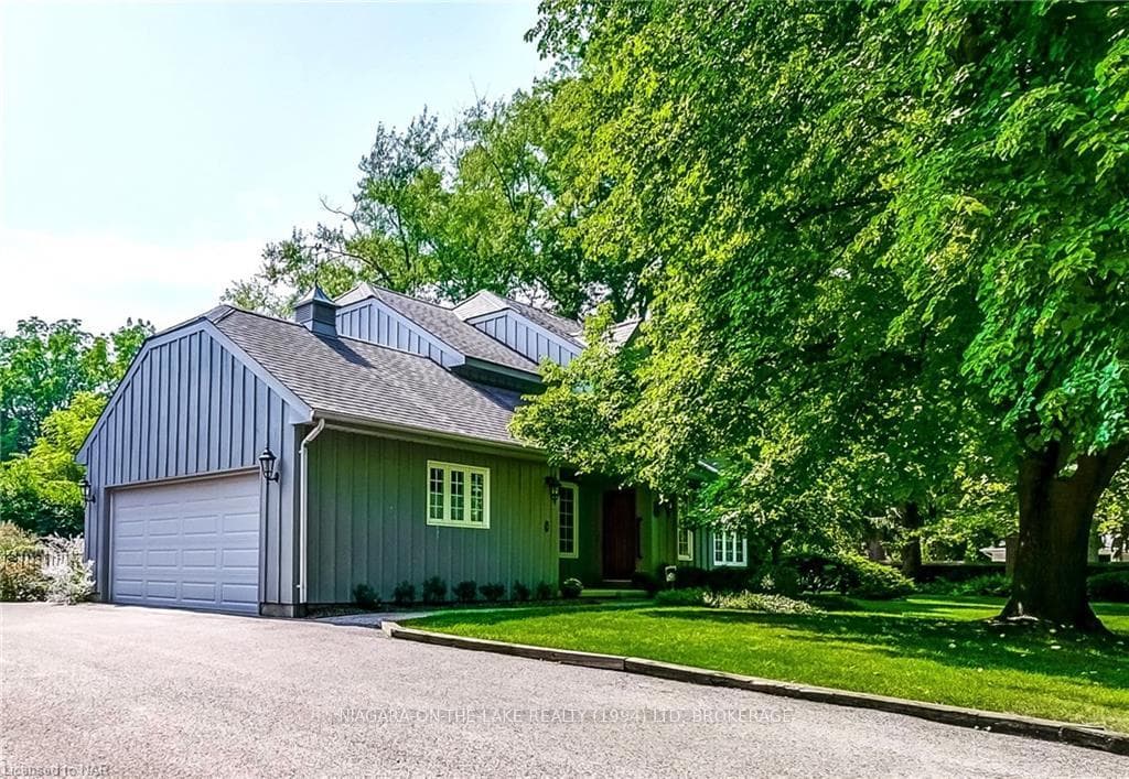 Large lot with mature garden