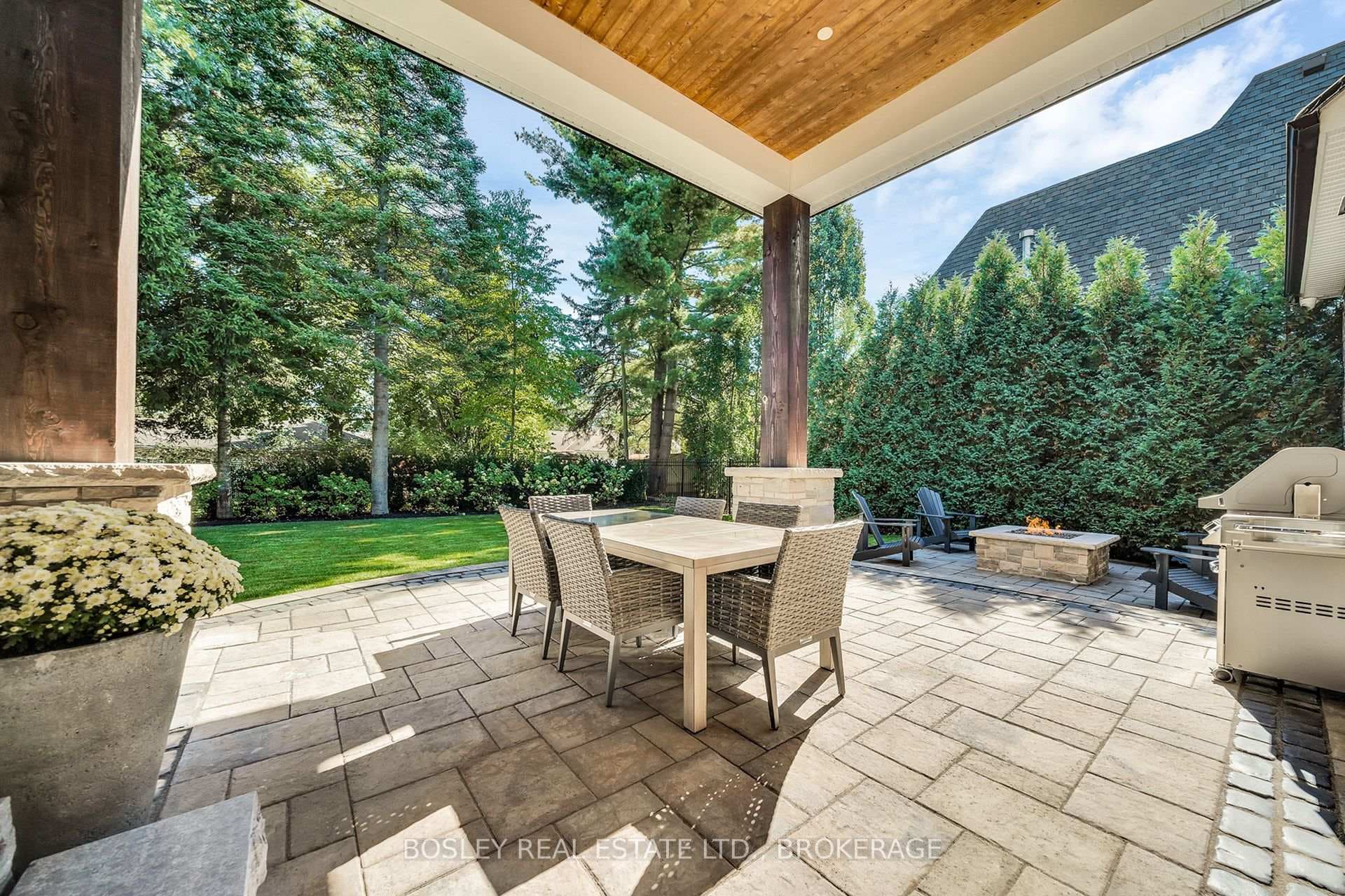 outdoor seasonal living room. Summer-time and