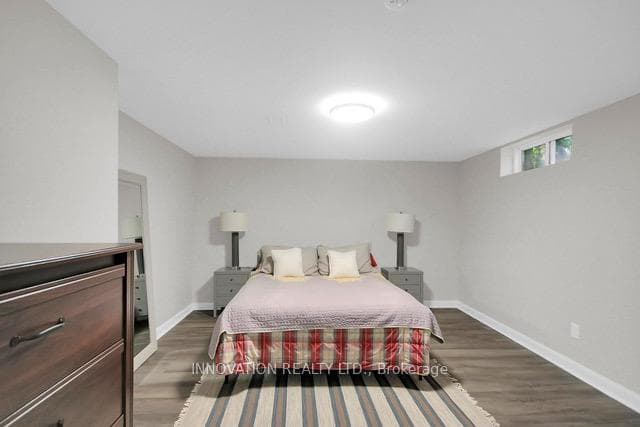 Lower level bedroom