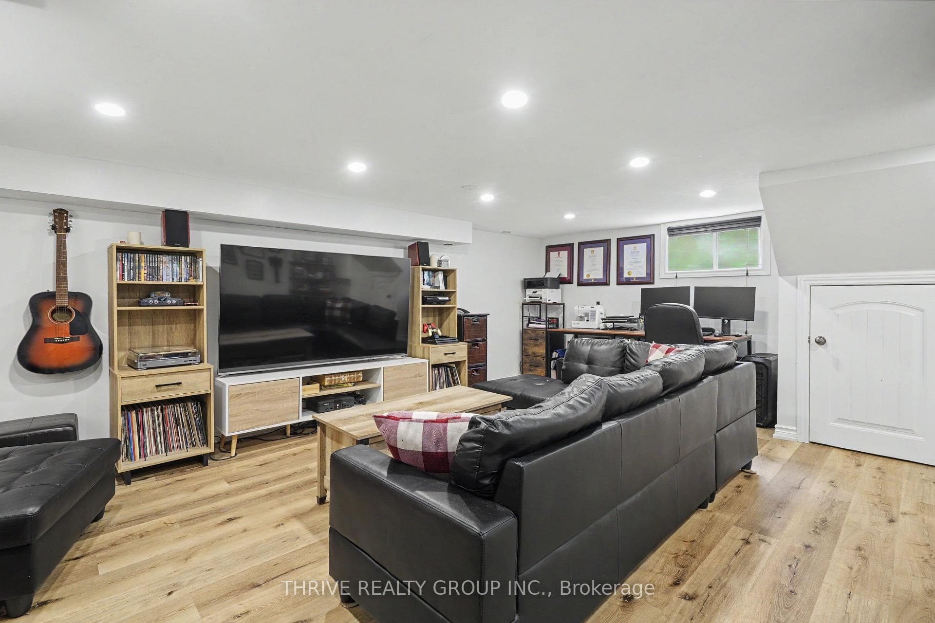 Rec Room/Flex Space in Lower Level