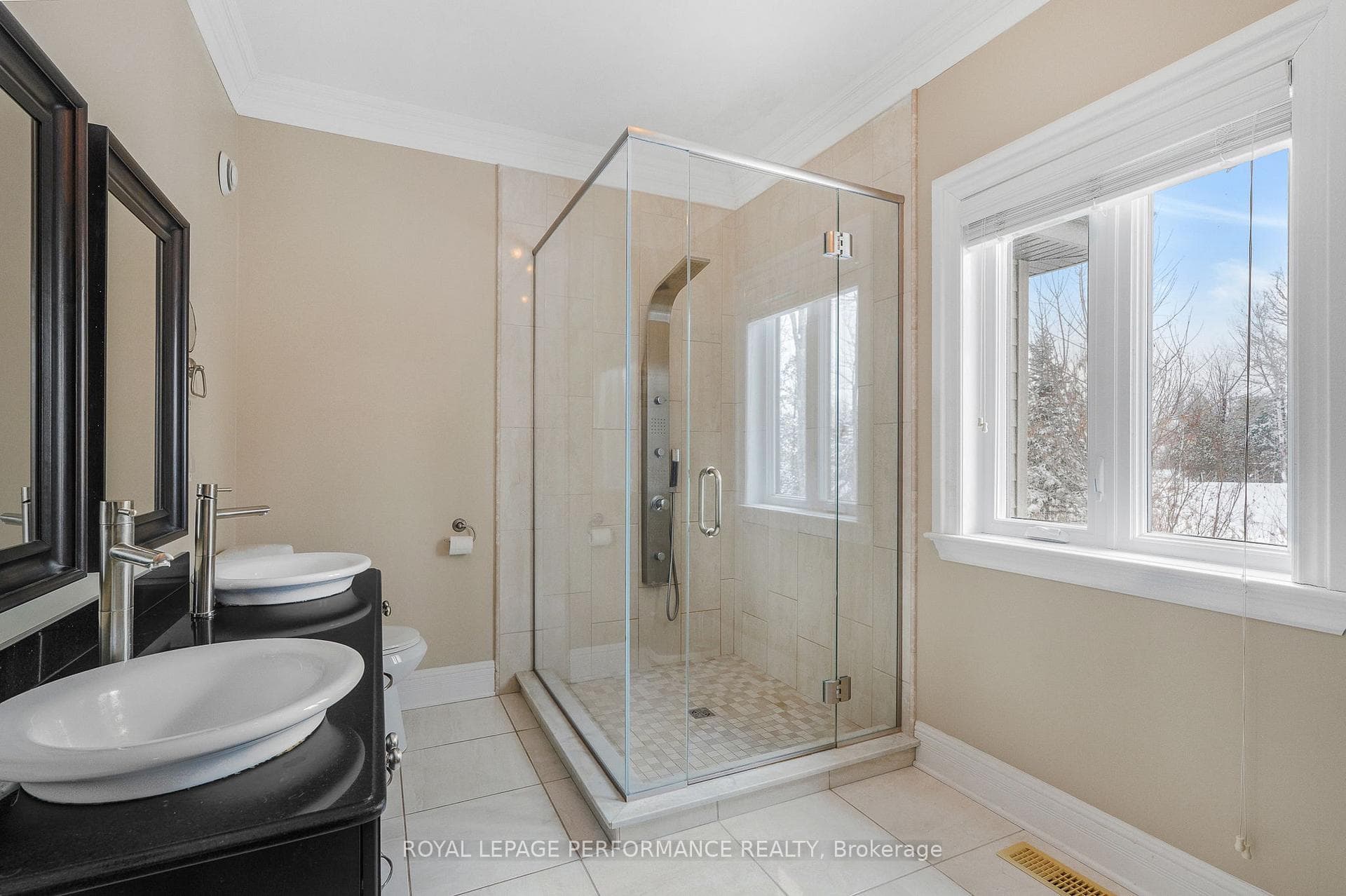 Ensuite with walk in shower