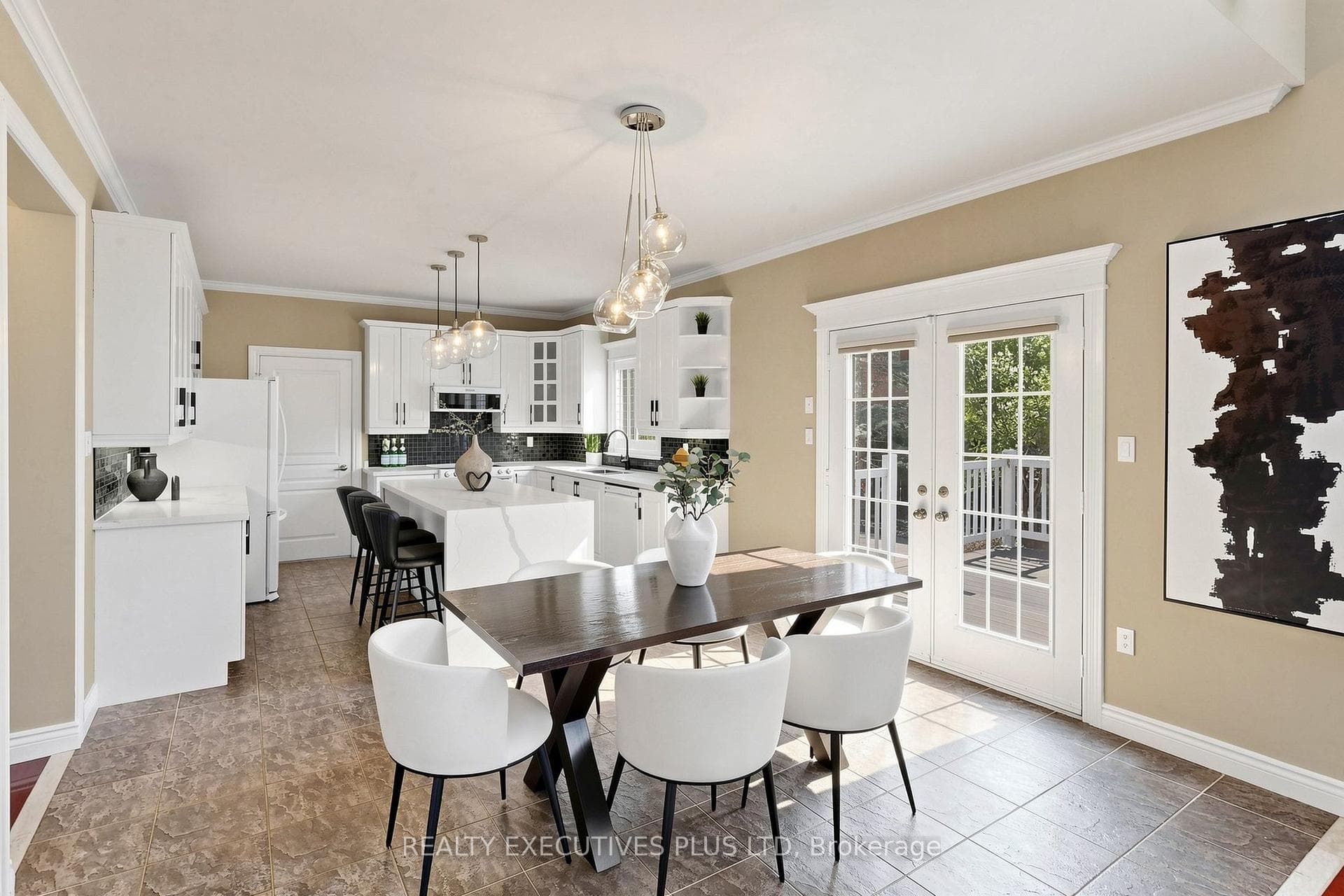 Walkout to Patio