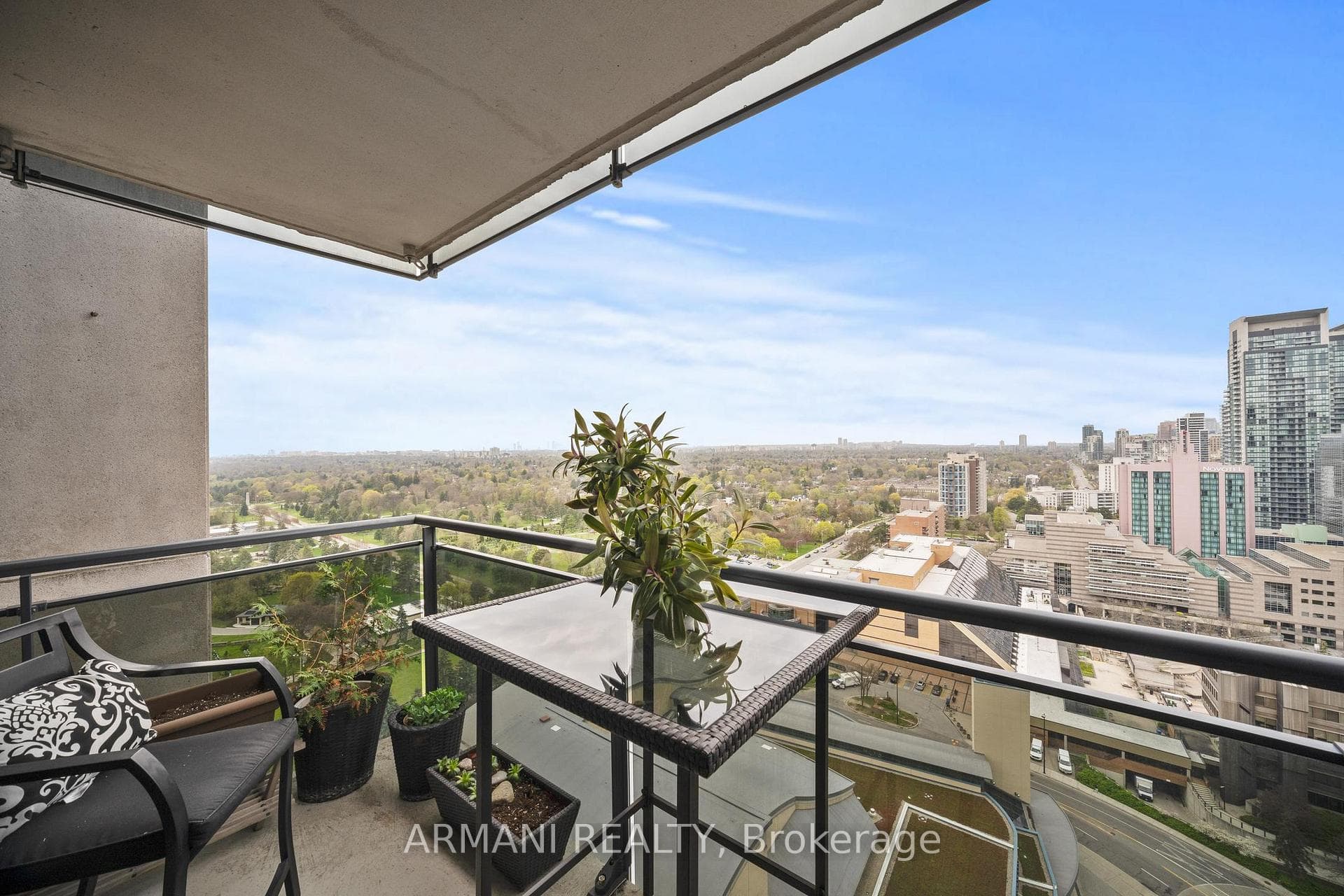 Spacious & Private Balcony