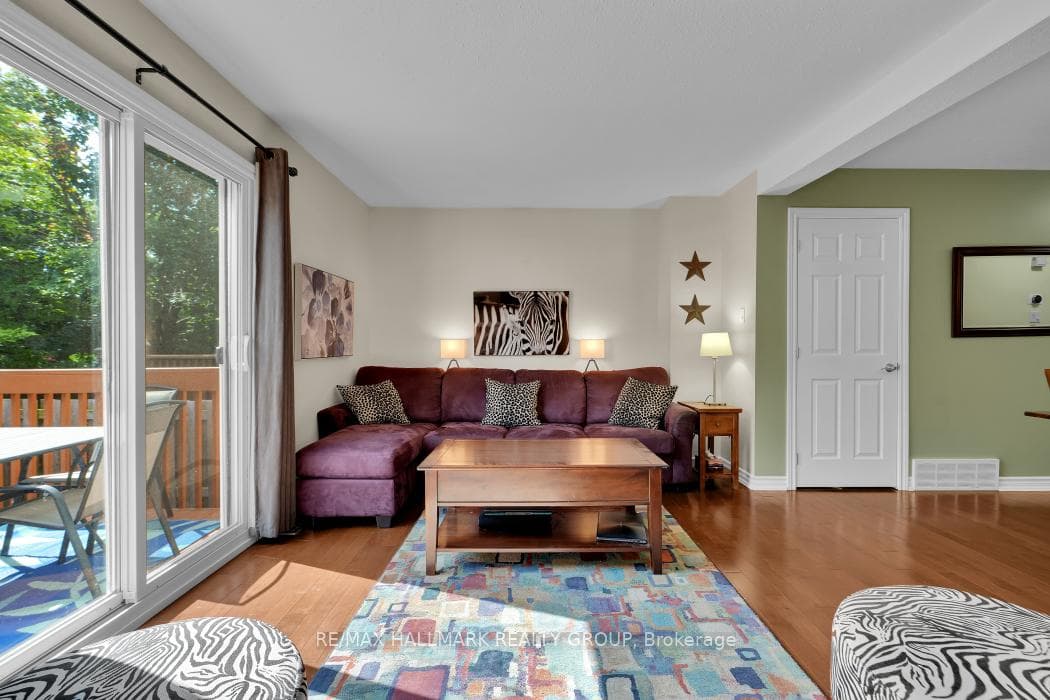 Access to backyard and deck.
