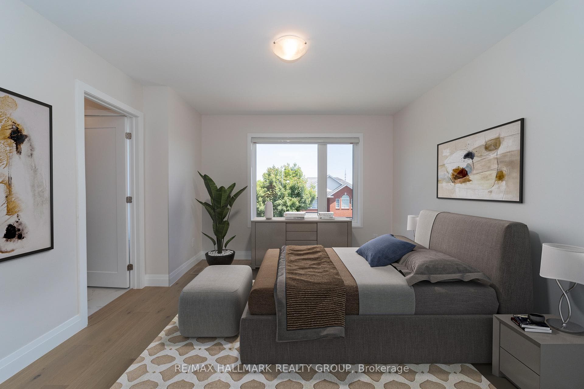 Primary Bedroom with Virtual Staging