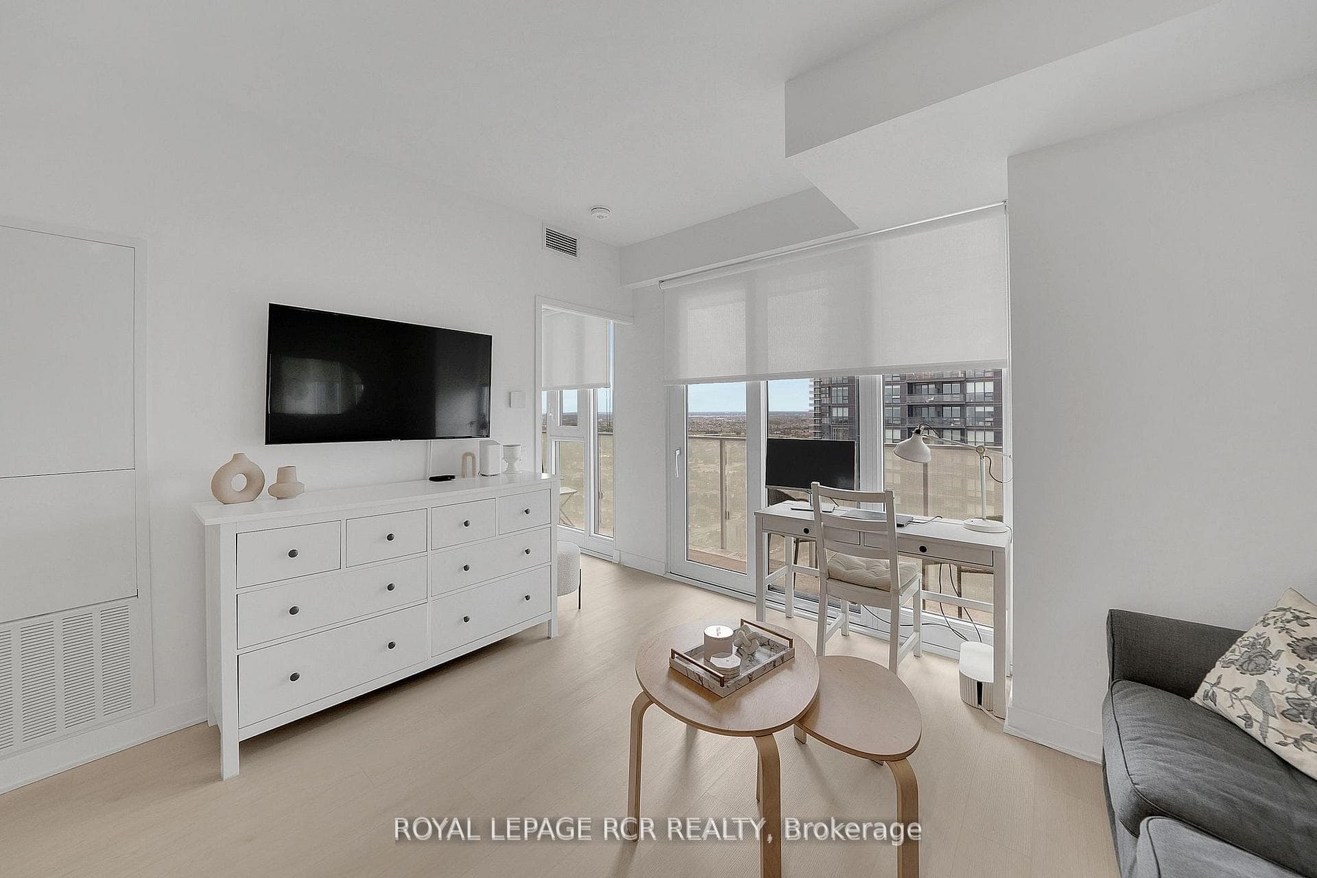 Living Room with walk-out to Balcony