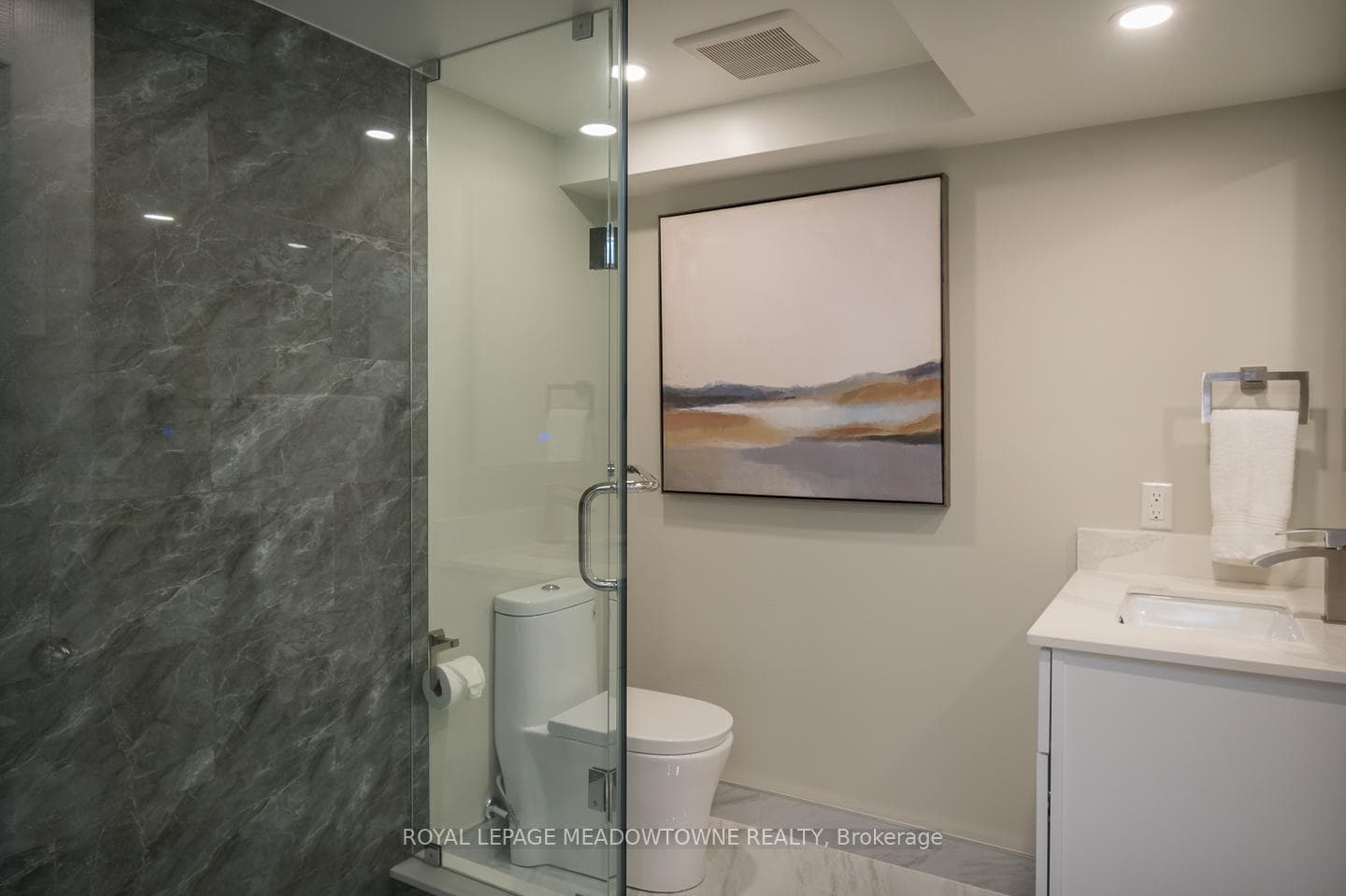 3 Piece Bathroom with Large Shower