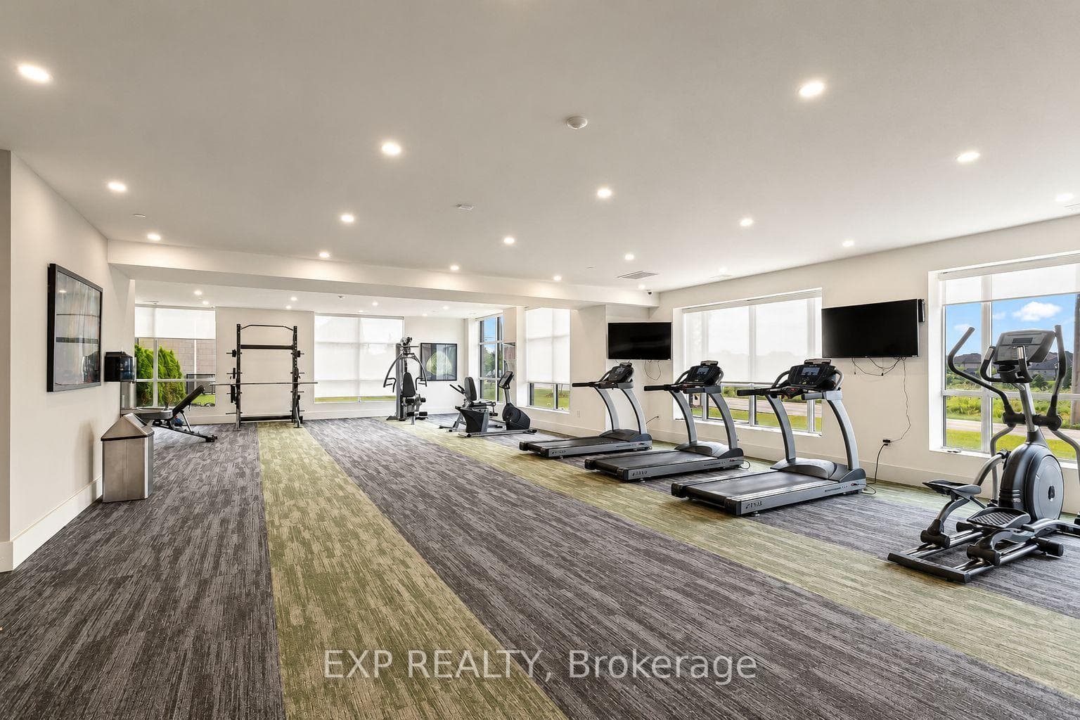 Exclusive workout room