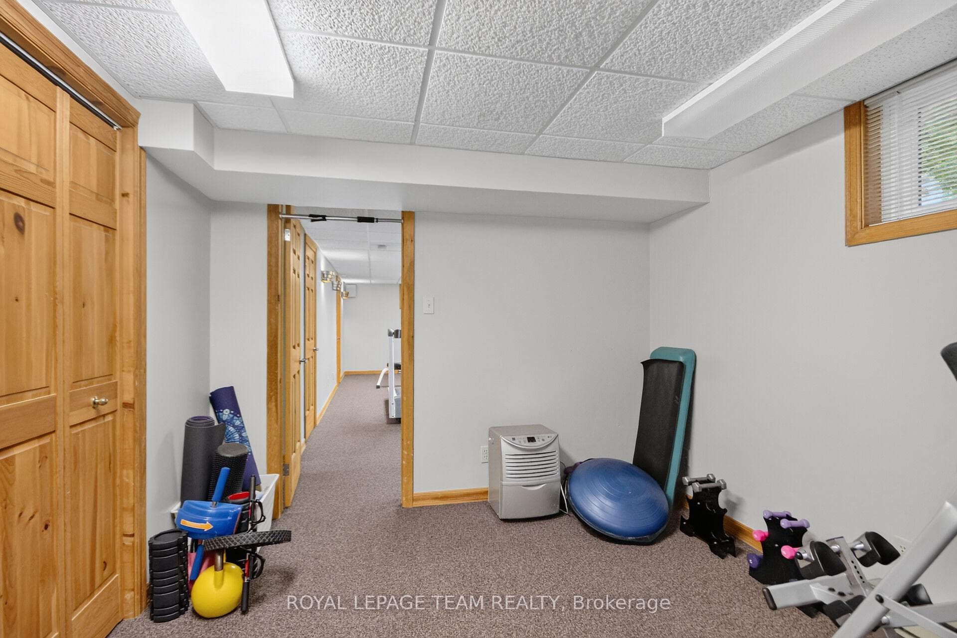 Bedroom currently used as Gym