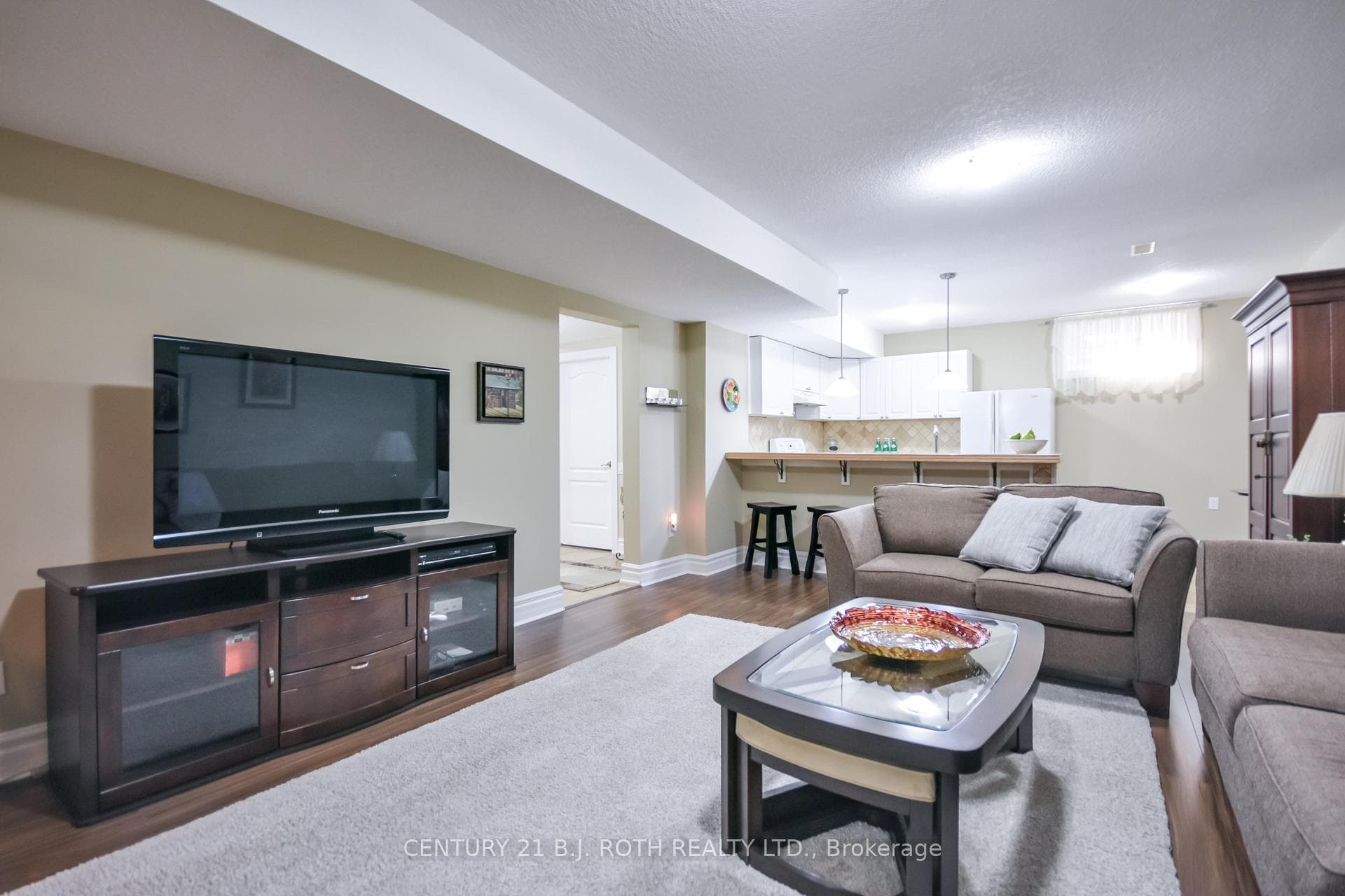 In-law suite with separate entrance from garage!