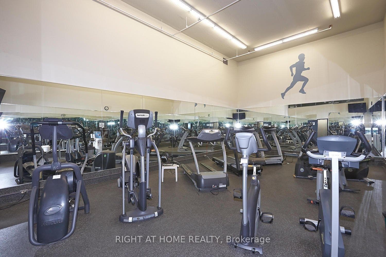 Gym, Ladies & Mens Weight Rooms, Locker Facility